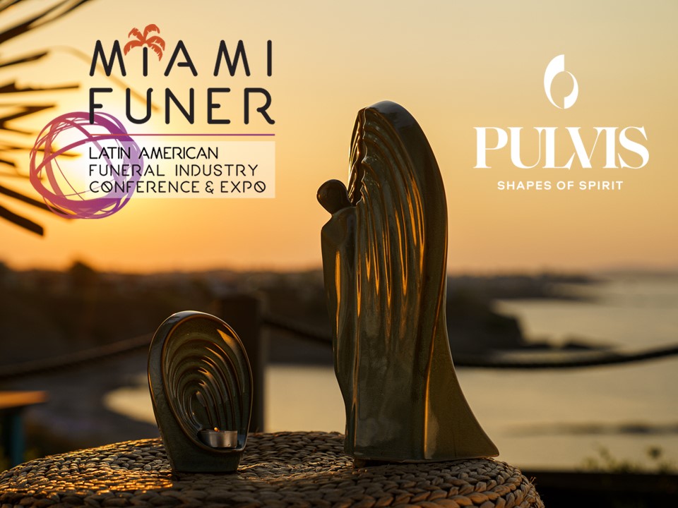 Pulvis Art Urns at MiamiFuner2019