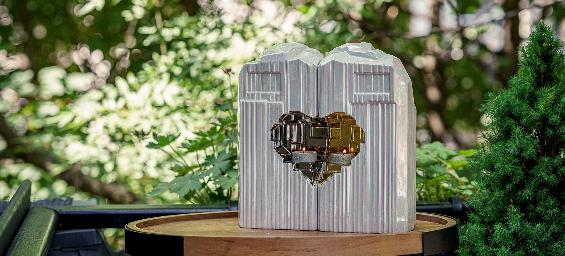 Companion Urns - Pulvis Art Urns