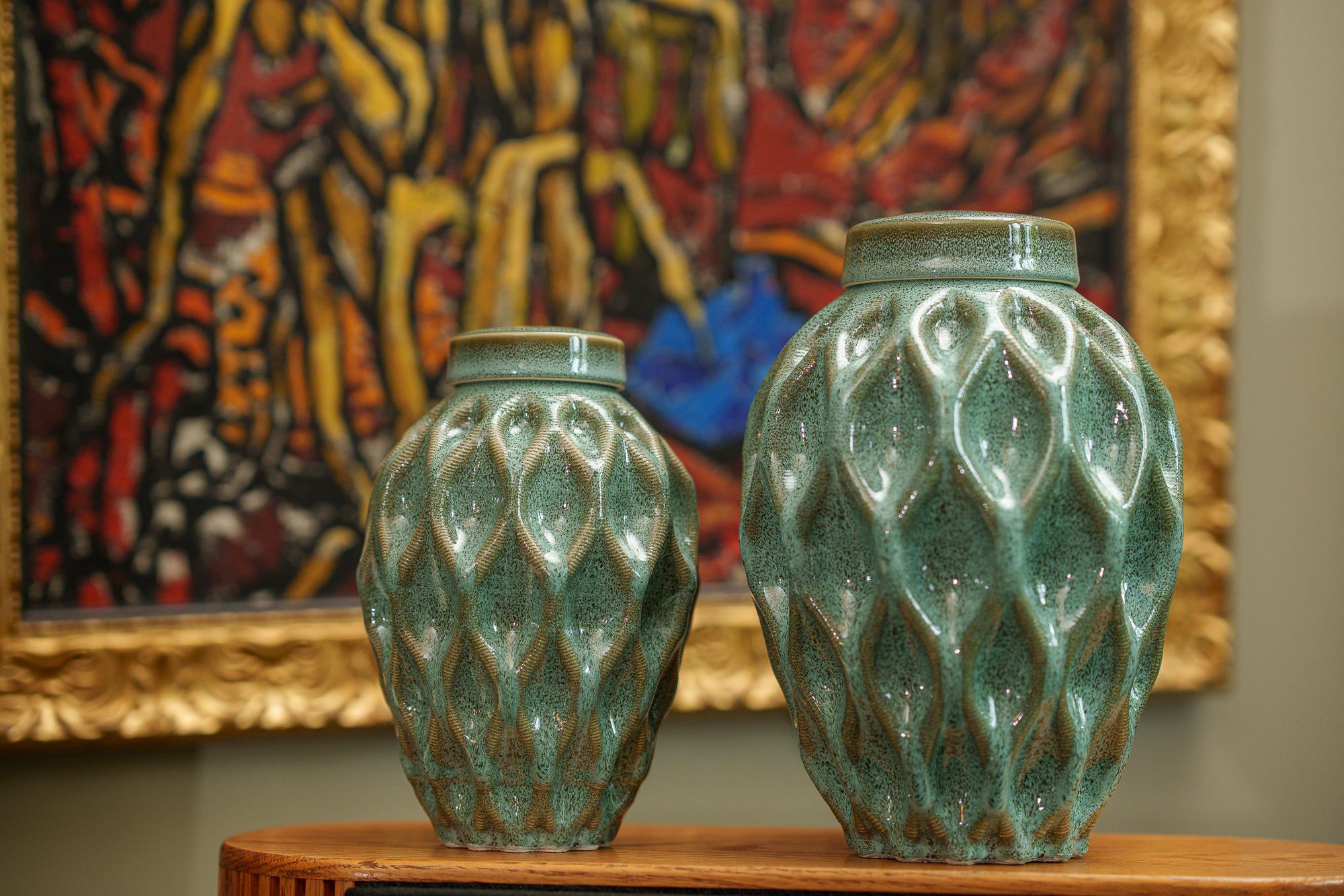 3D Printed Ceramic Urn "Echo" - Pulvis Art Urns