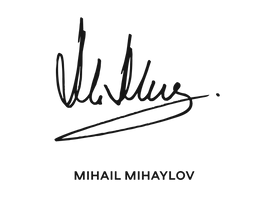Mihail Mihaylov Signature - Pulvis Art Urns