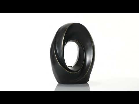 Cast Bronze Memorial Urn for Ashes. Memorial Urn by Pulvis. Cast Bronze Dark Patina