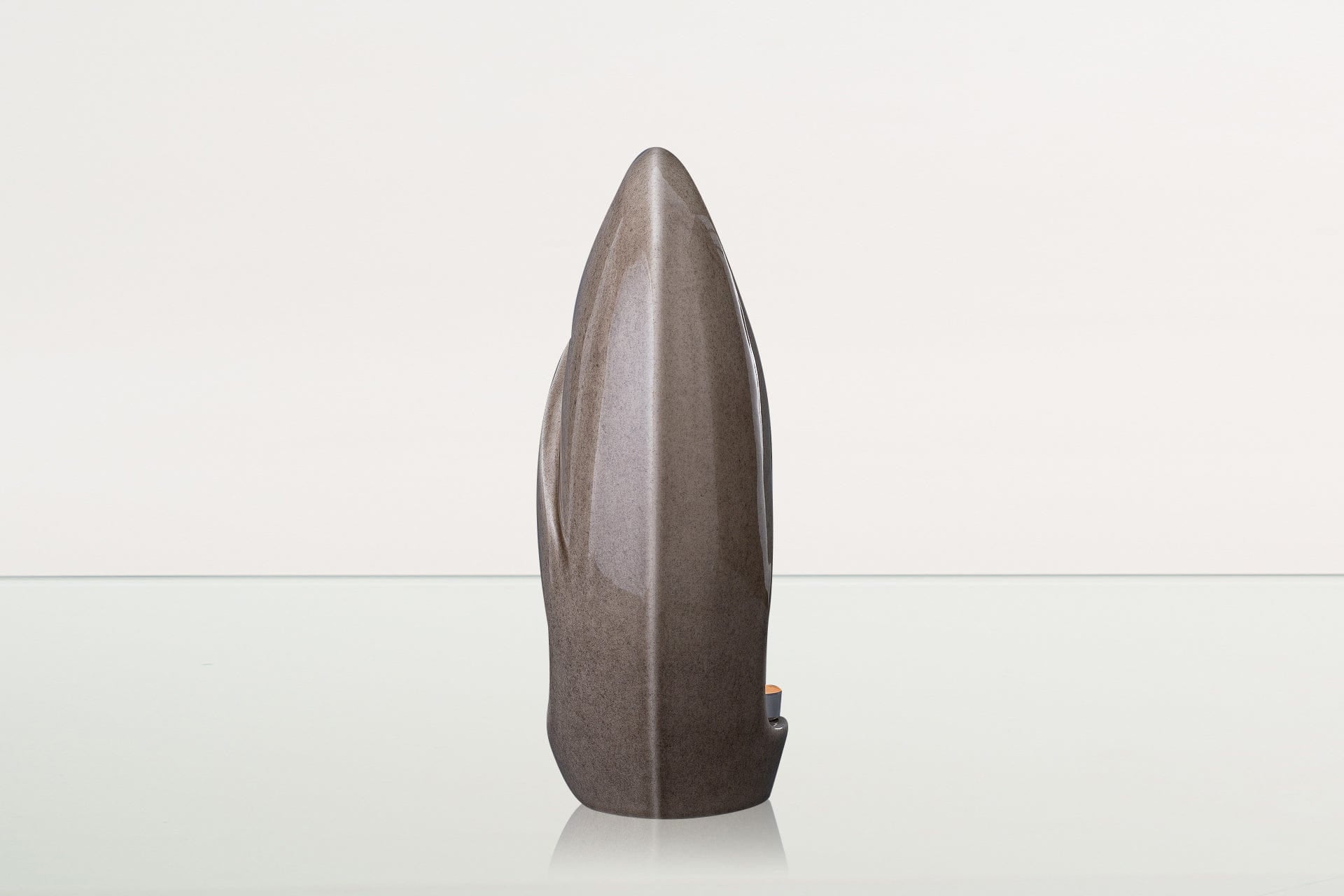 Eternity Handmade Cremation Urn for Ashes - Large | Beige Grey | Ceramic Urn - Pulvis Art Urns