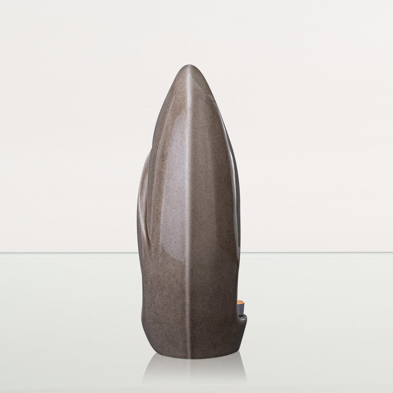 Eternity Handmade Cremation Urn for Ashes - Large | Beige Grey | Ceramic Urn - Pulvis Art Urns