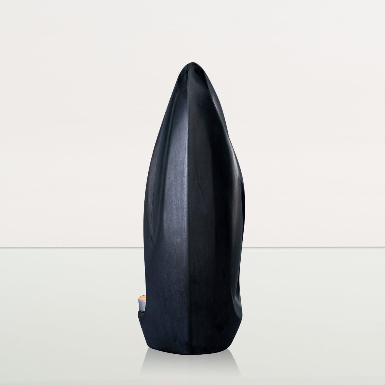 Eternity Handmade Cremation Urn for Ashes - Large | Dark Matte | Ceramic Urn - Pulvis Art Urns