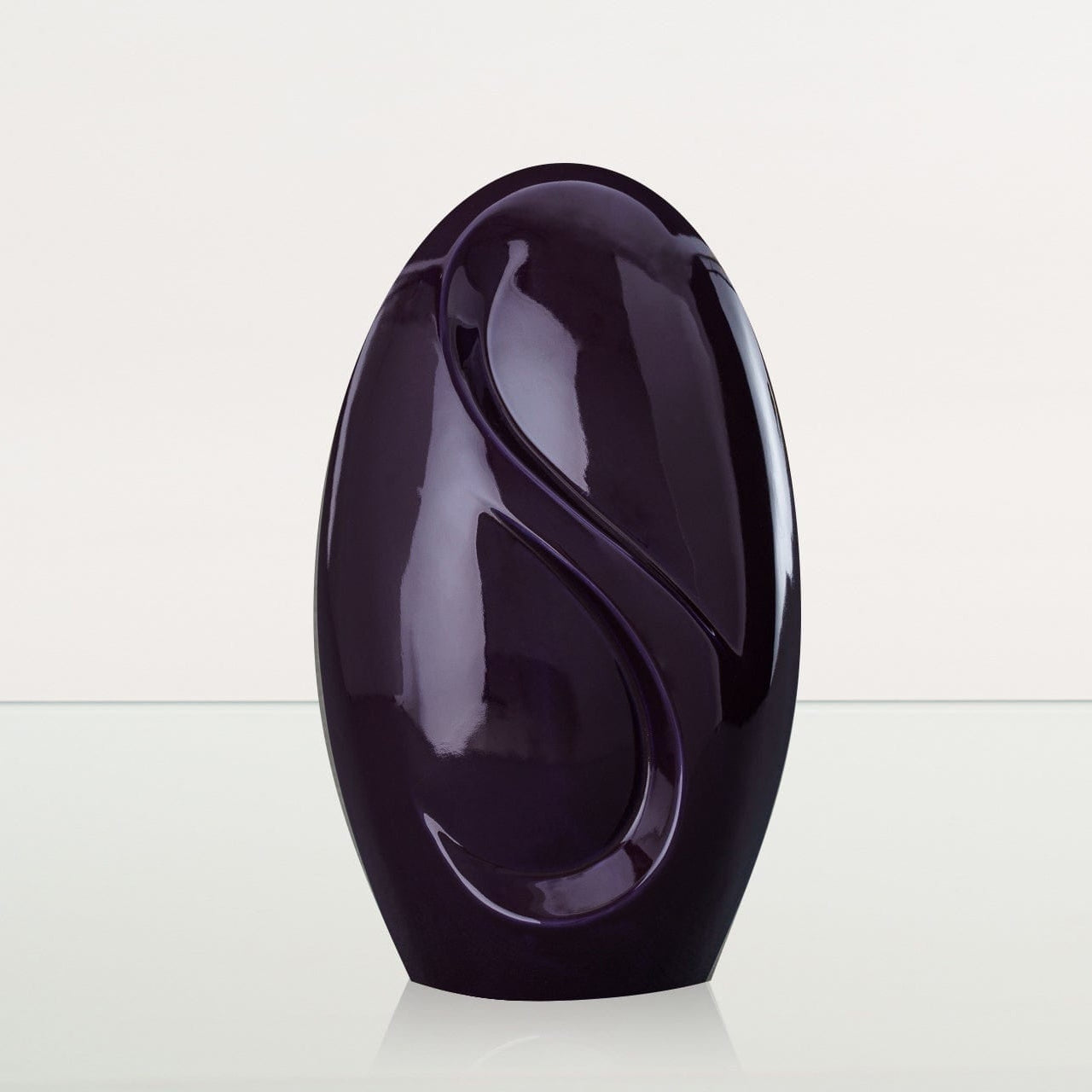 Eternity Handmade Cremation Urn for Ashes - Large | Violet | Ceramic Urn - Pulvis Art Urns