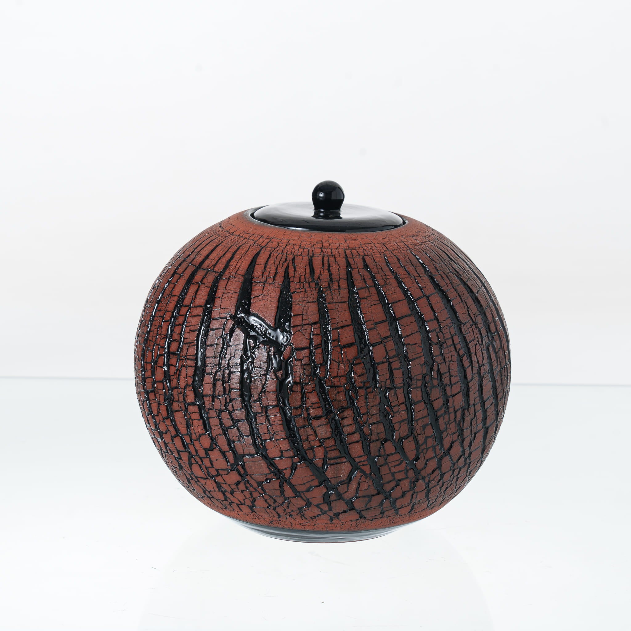Pulvis Art Urns Adult Size Urn Handmade Cremation Urn "Aurea" - Large | Pottery Wheel Urn