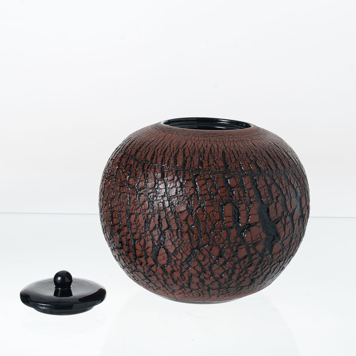 Pulvis Art Urns Adult Size Urn Handmade Cremation Urn "Aurea" - Large | Pottery Wheel Urn