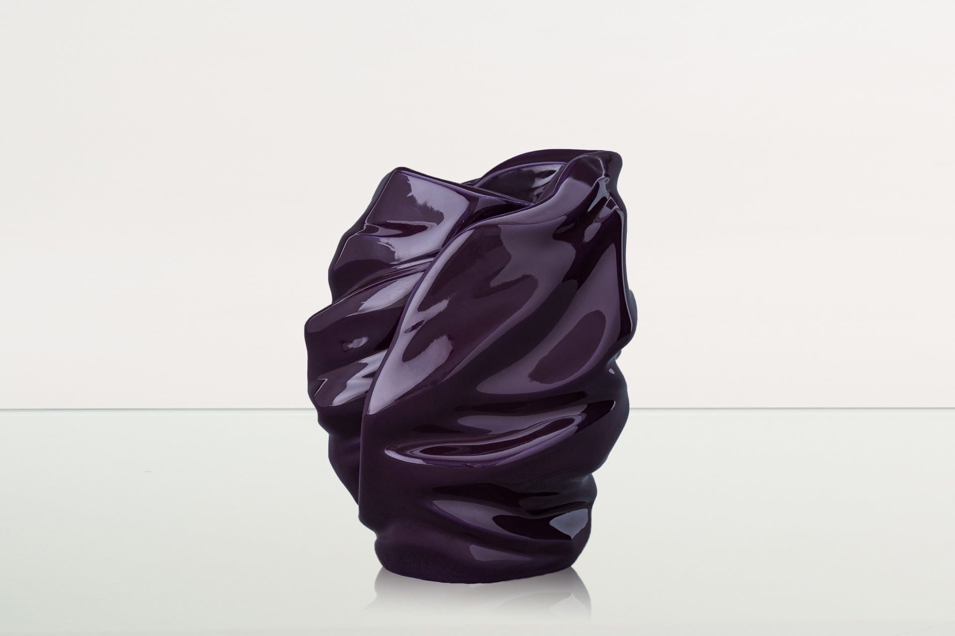 Handmade Cremation Urn for Ashes "Light" - Large | Violet | Ceramic Art Urn - Pulvis Art Urns