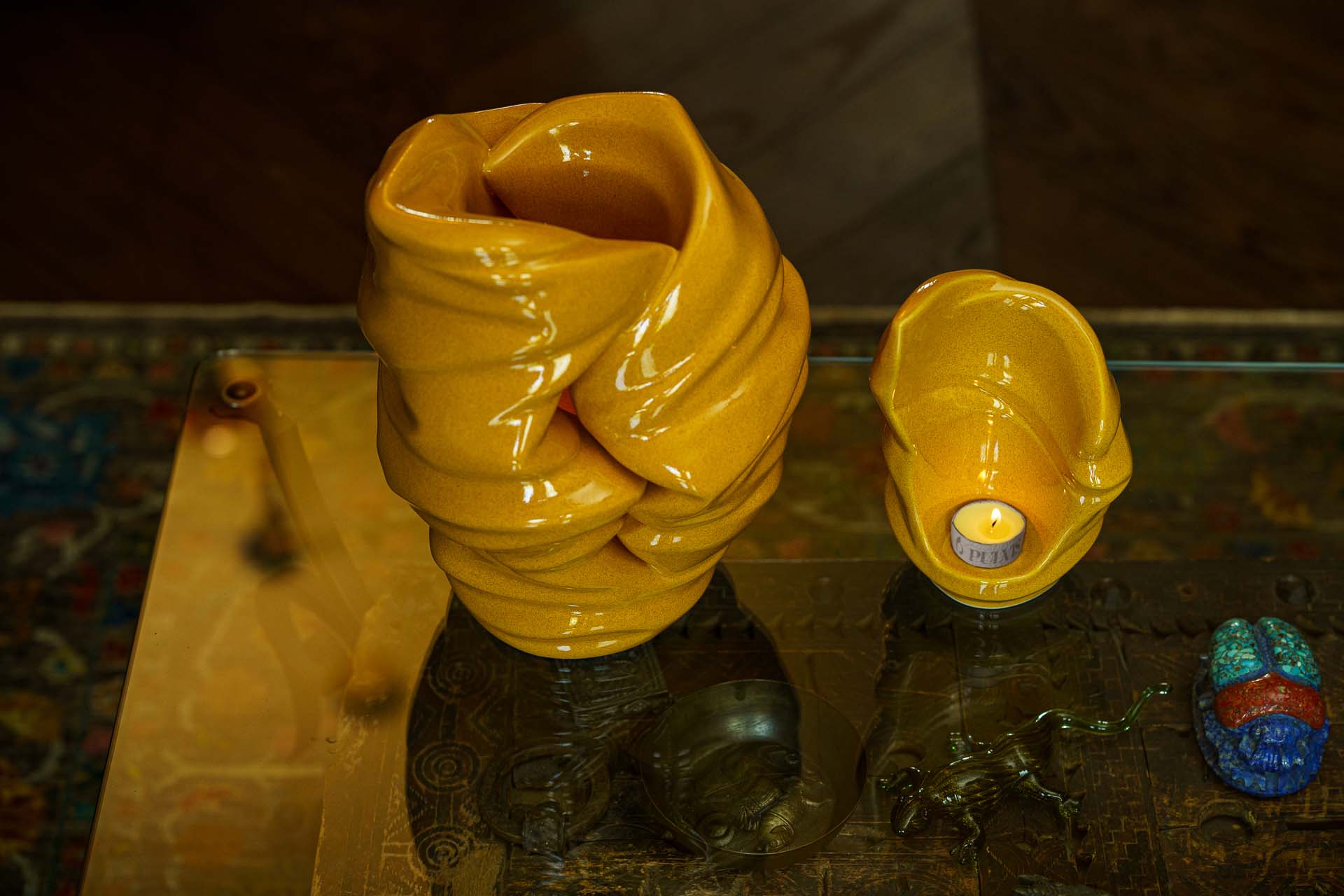 Handmade Cremation Urn for Ashes "Light" - Large | White | Ceramic Art Urn - Pulvis Art Urns