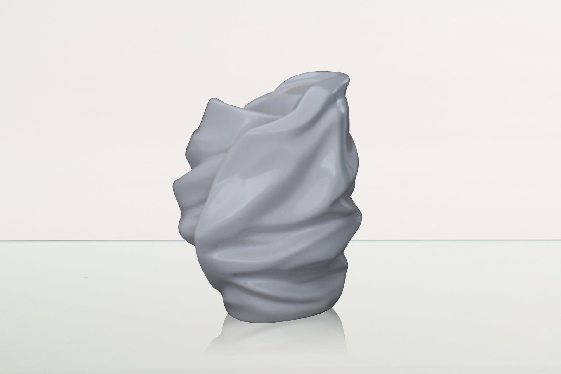 Handmade Cremation Urn for Ashes "Light" - Large | White | Ceramic Art Urn - Pulvis Art Urns