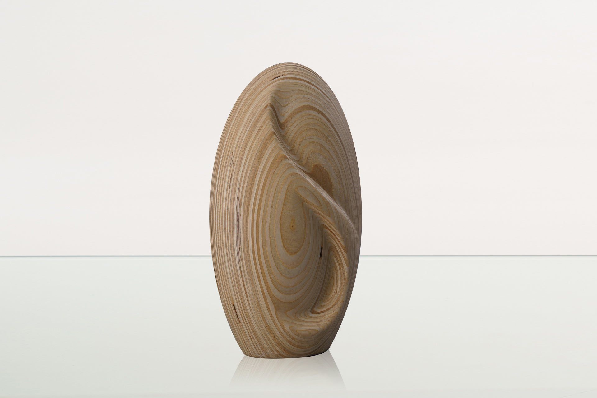 Wooden Cremation Urn "Eternity" - Premium Plywood Urn - Pulvis Art Urns