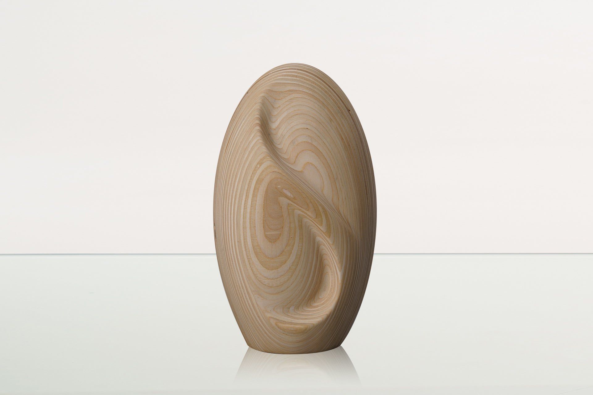 Wooden Cremation Urn "Eternity" - Premium Plywood Urn - Pulvis Art Urns