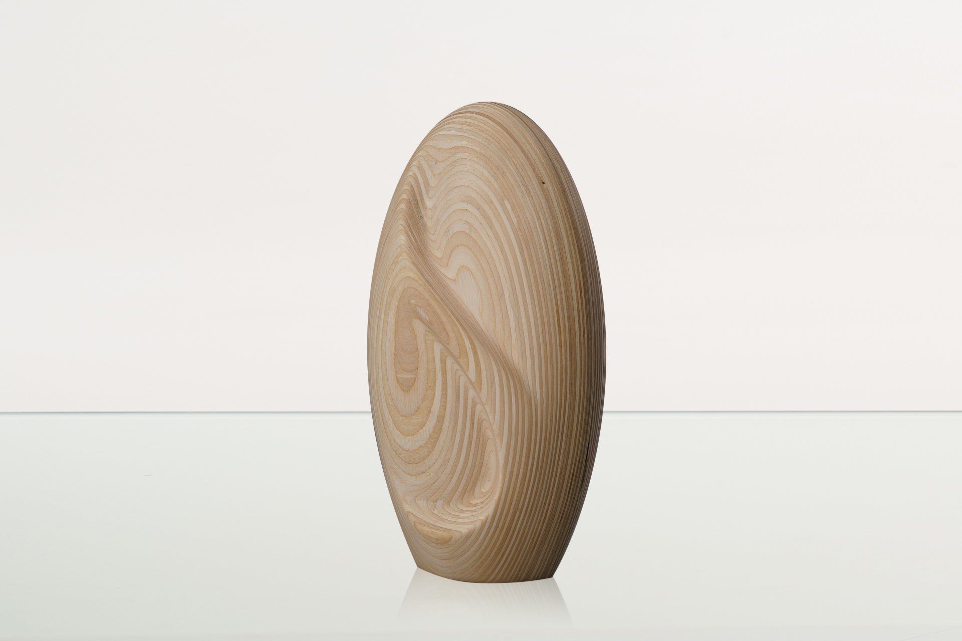Wooden Cremation Urn "Eternity" - Premium Plywood Urn - Pulvis Art Urns
