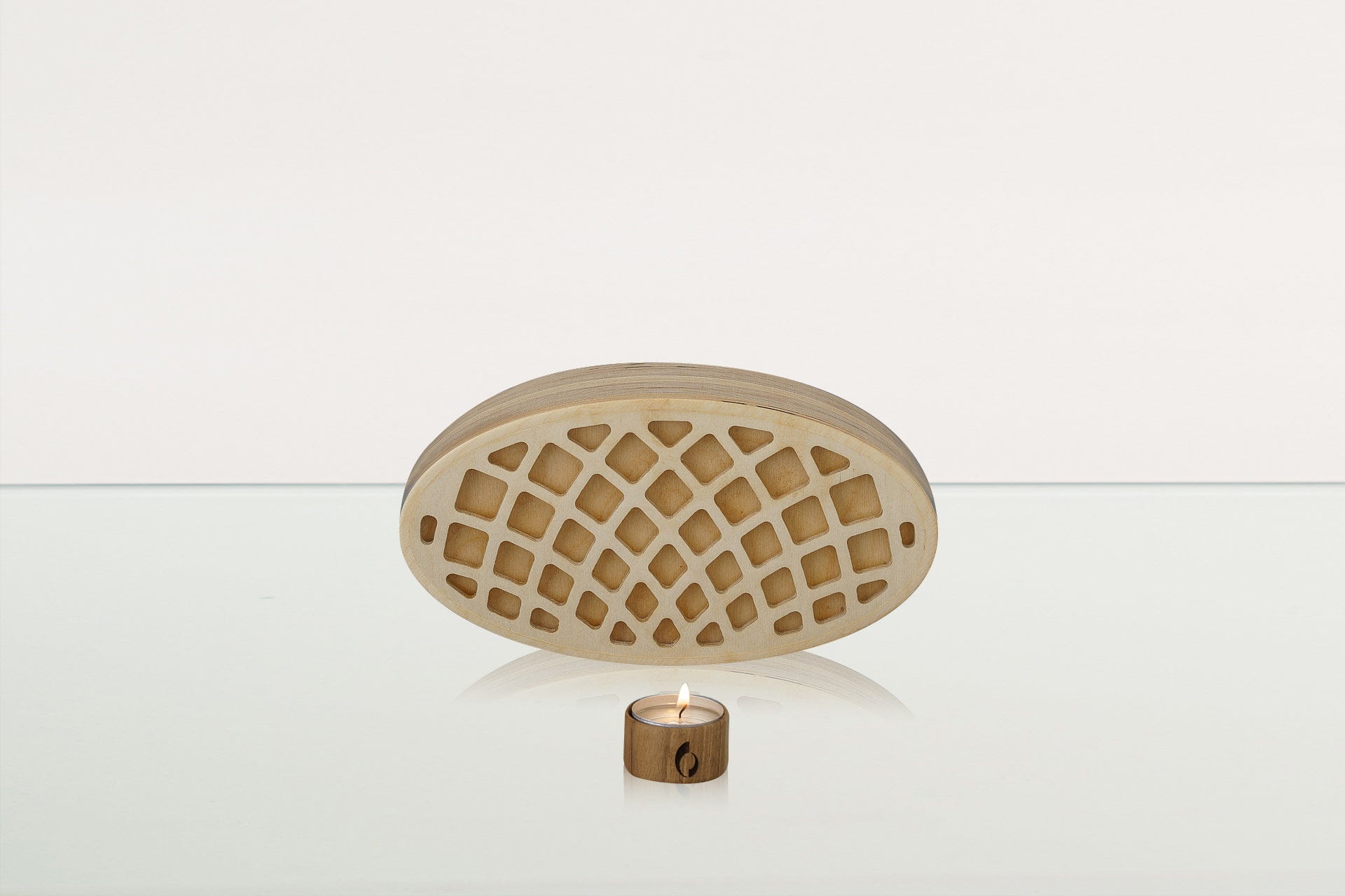 Wooden Cremation Urn "Remembrance" - Handmade - Rhomb Urn - Pulvis Art Urns