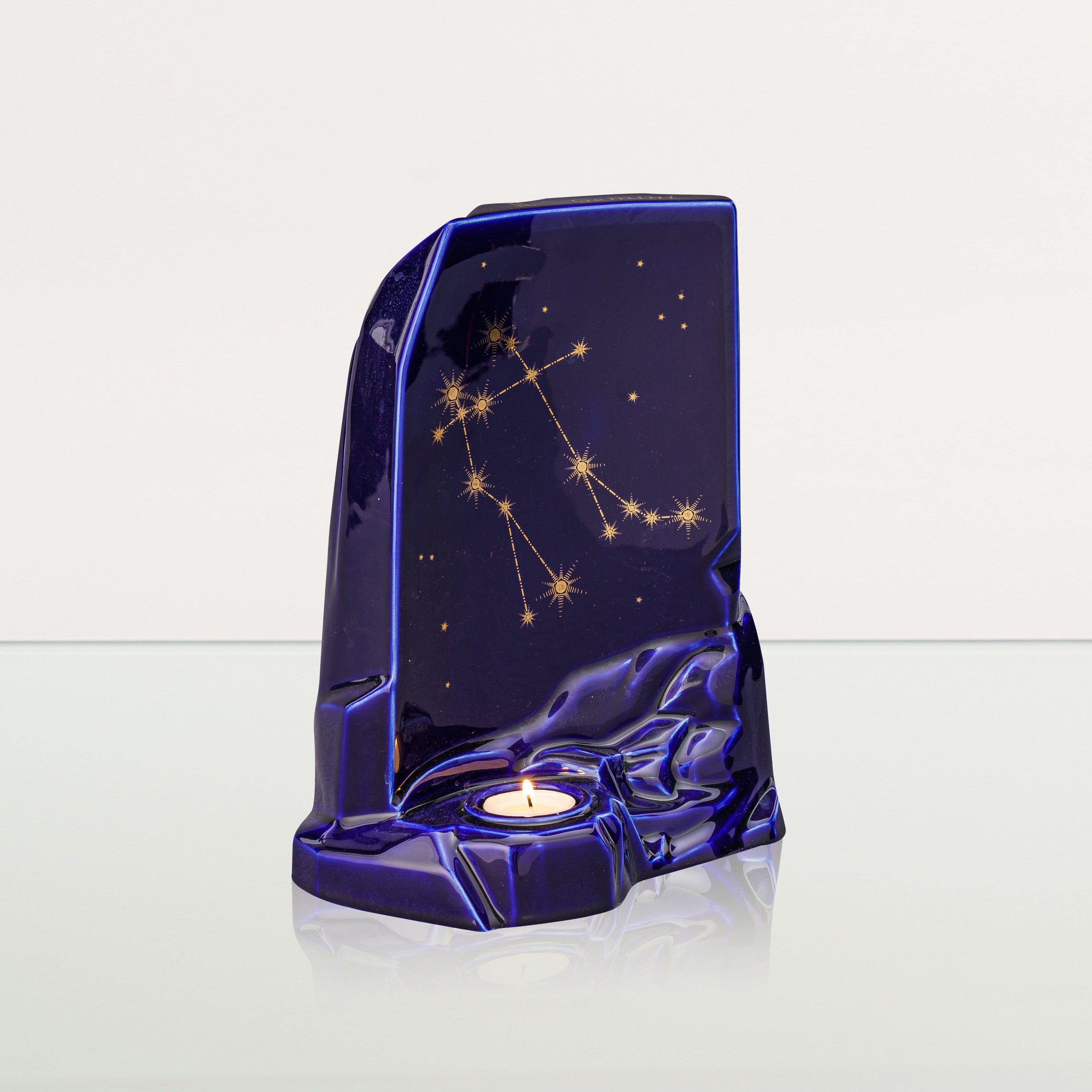 Zodiac Urn for Ashes "Gemini" - Large | Star Sign Urn - Pulvis Art Urns