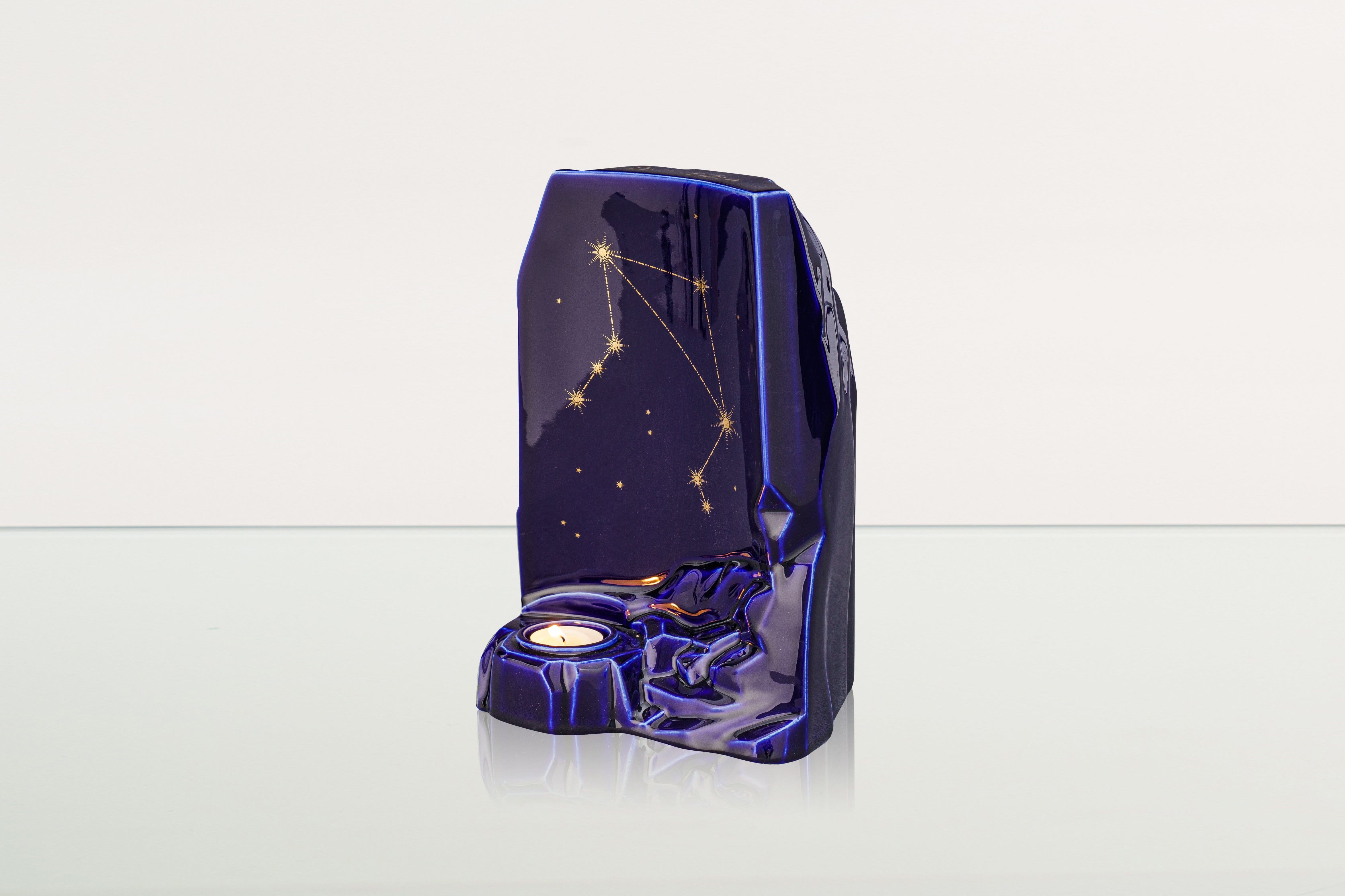 Zodiac Urn for Ashes "Libra" - Large | Star Sign Urn - Pulvis Art Urns