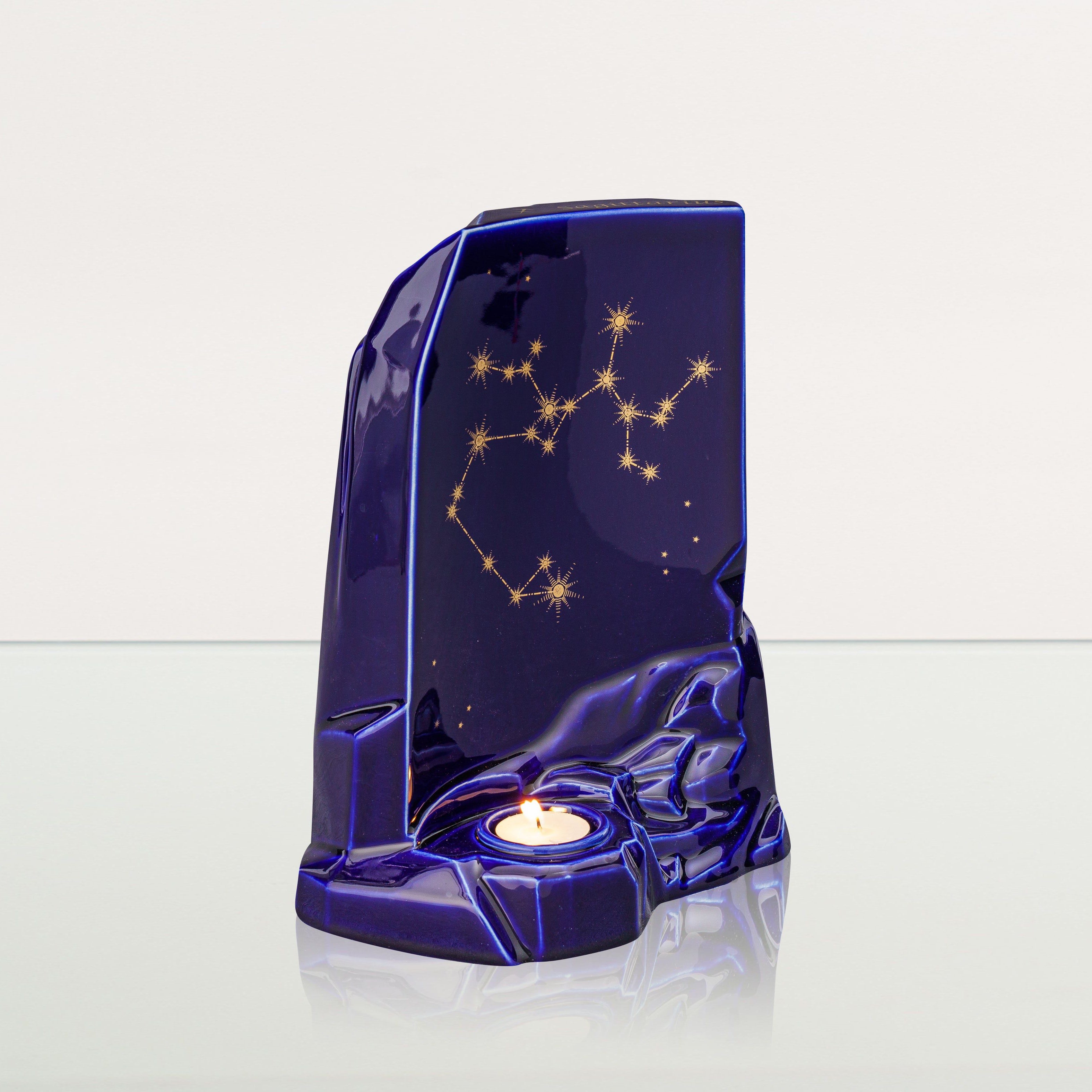 Zodiac Urn for Ashes "Sagittarius" - Large | Star Sign Urn - Pulvis Art Urns