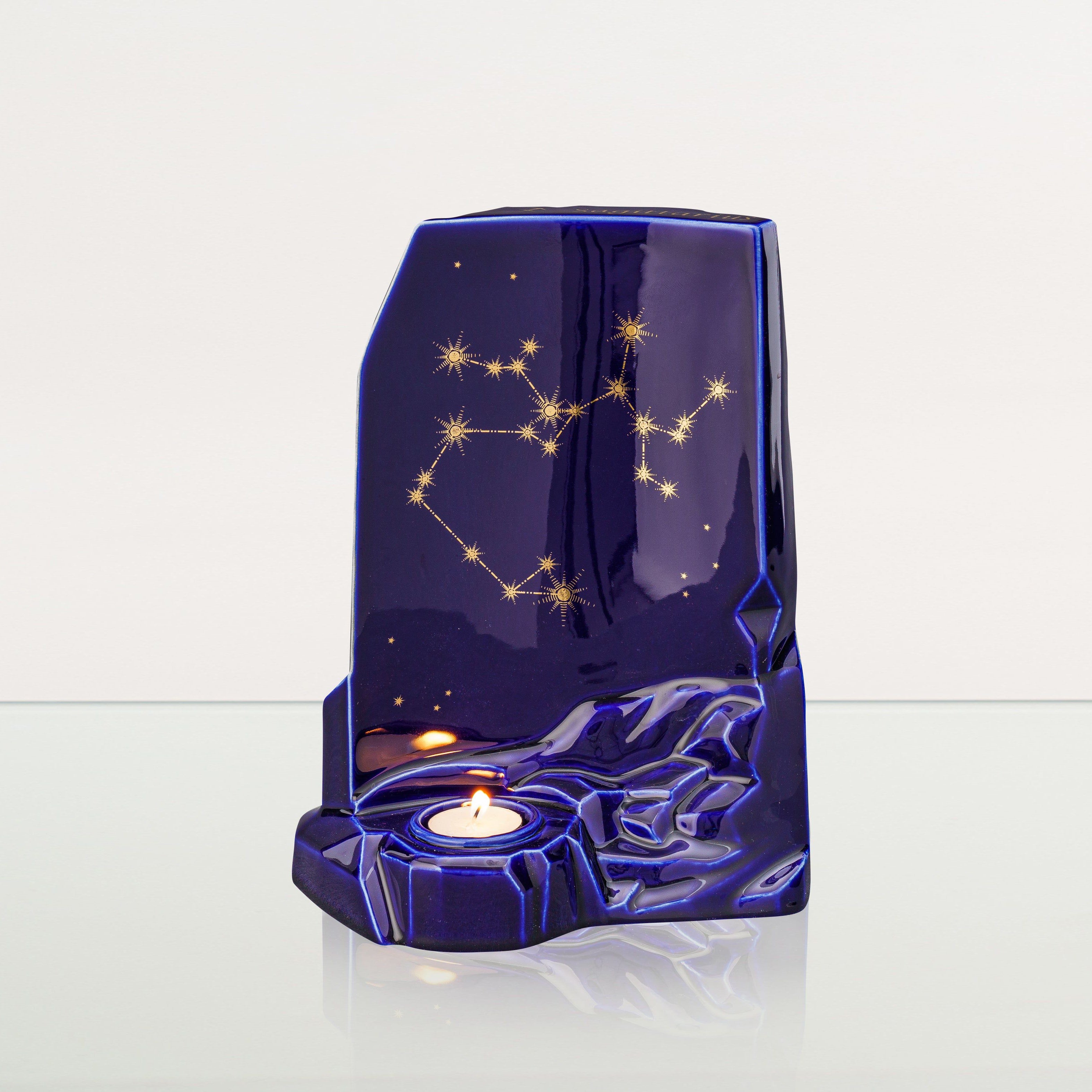 Zodiac Urn for Ashes "Sagittarius" - Large | Star Sign Urn - Pulvis Art Urns