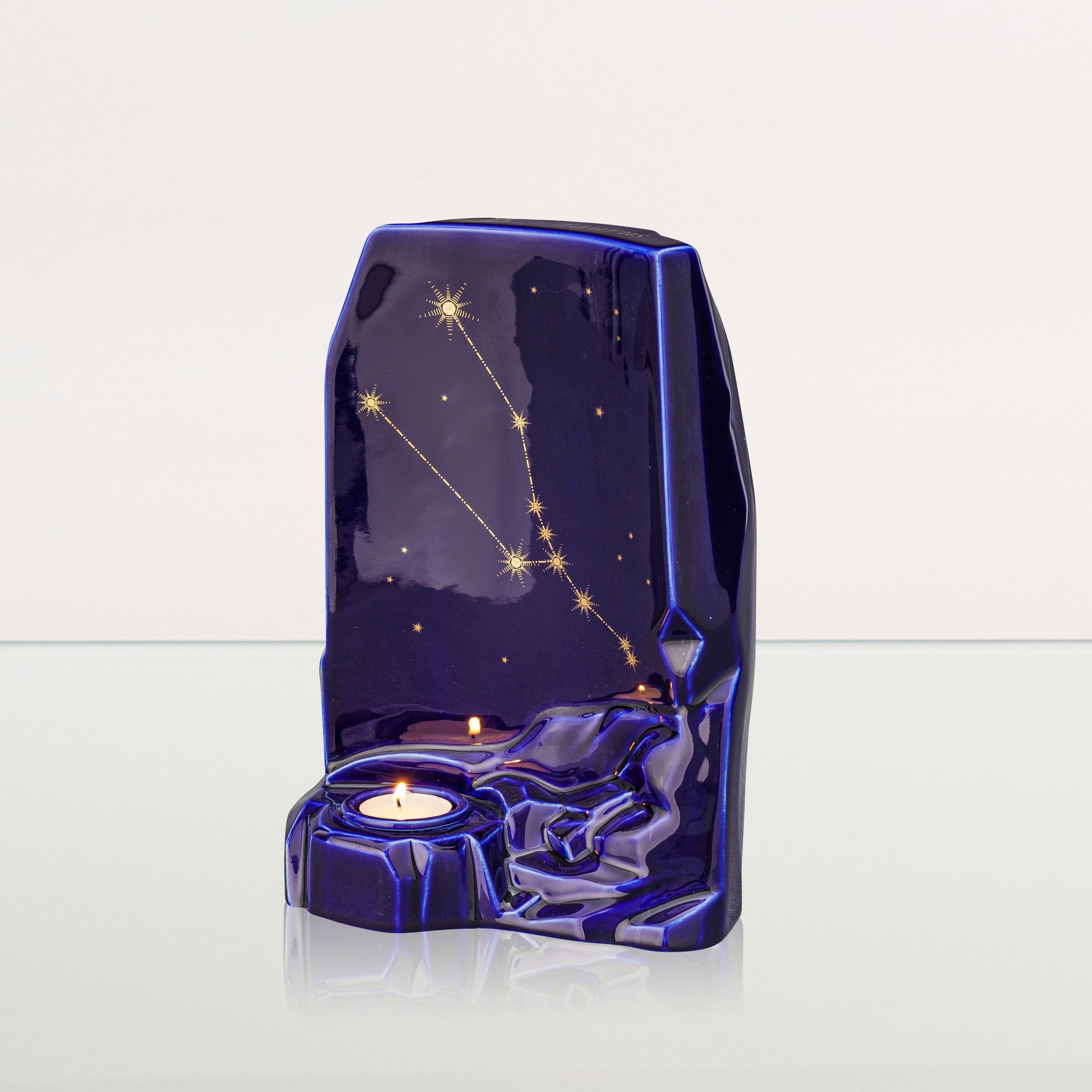 Zodiac Urn for Ashes "Taurus" - Large | Star Sign Urn - Pulvis Art Urns