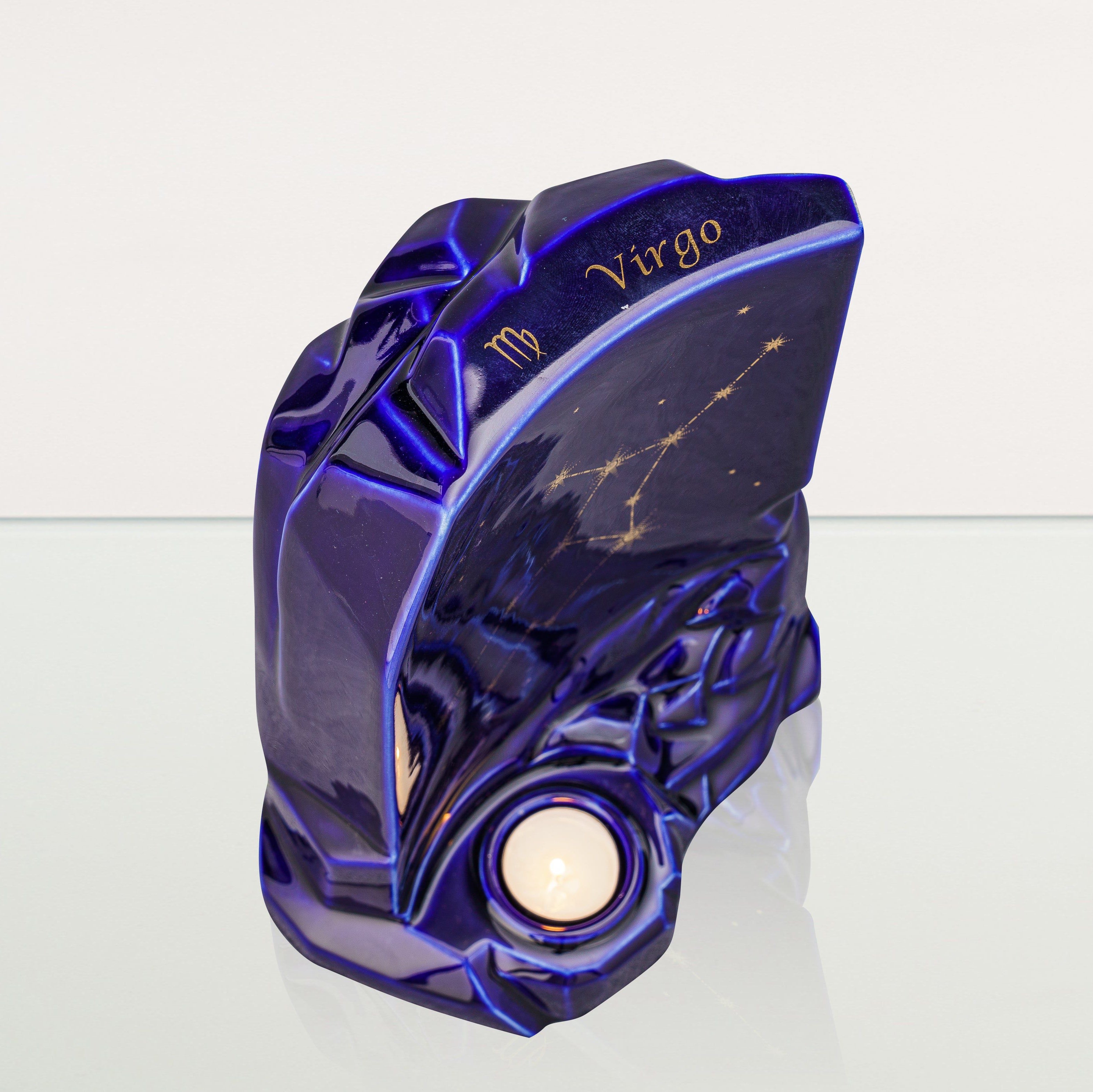 Zodiac Urn for Ashes "Virgo" - Large | Star Sign Urn - Pulvis Art Urns