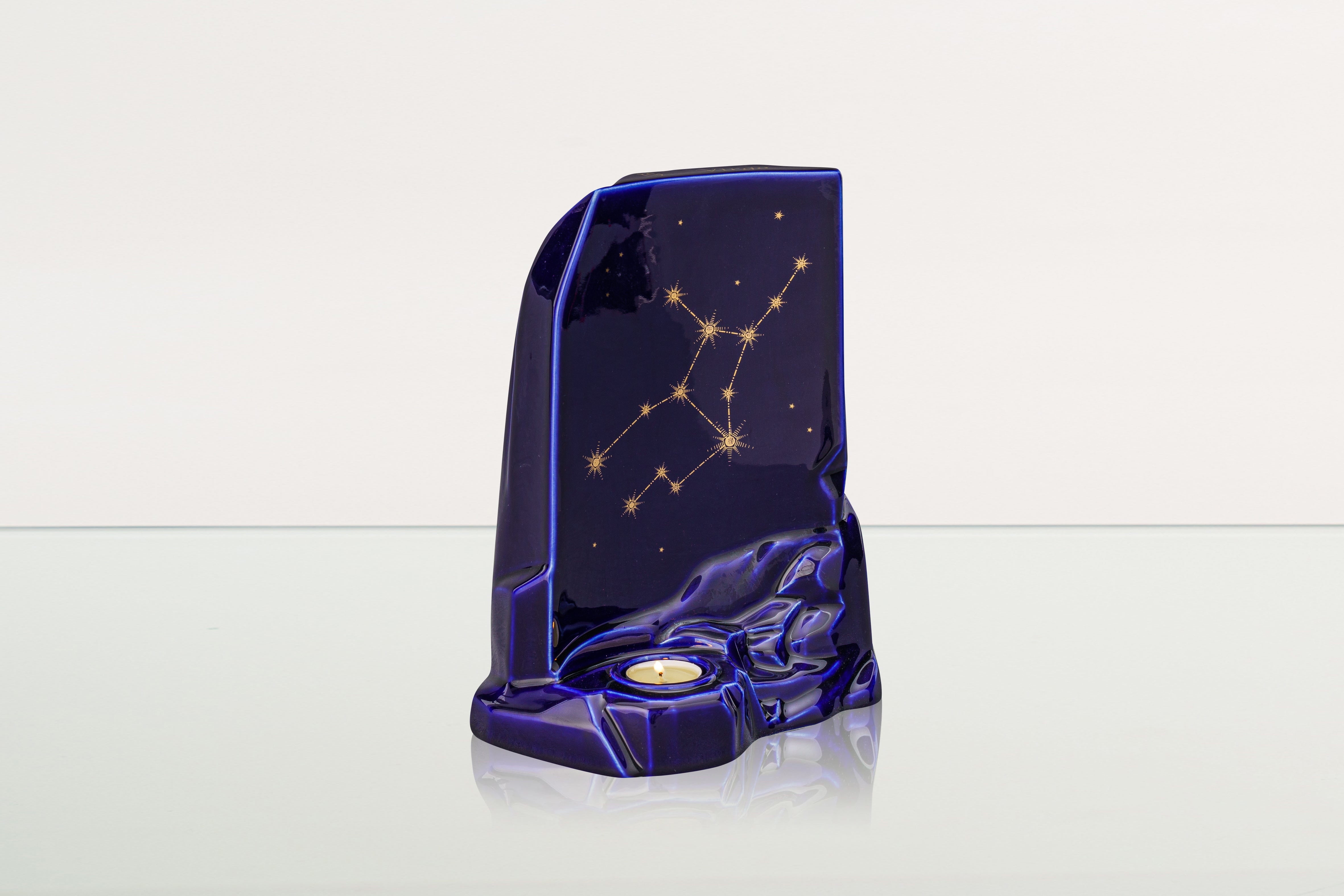 Zodiac Urn for Ashes "Virgo" - Large | Star Sign Urn - Pulvis Art Urns