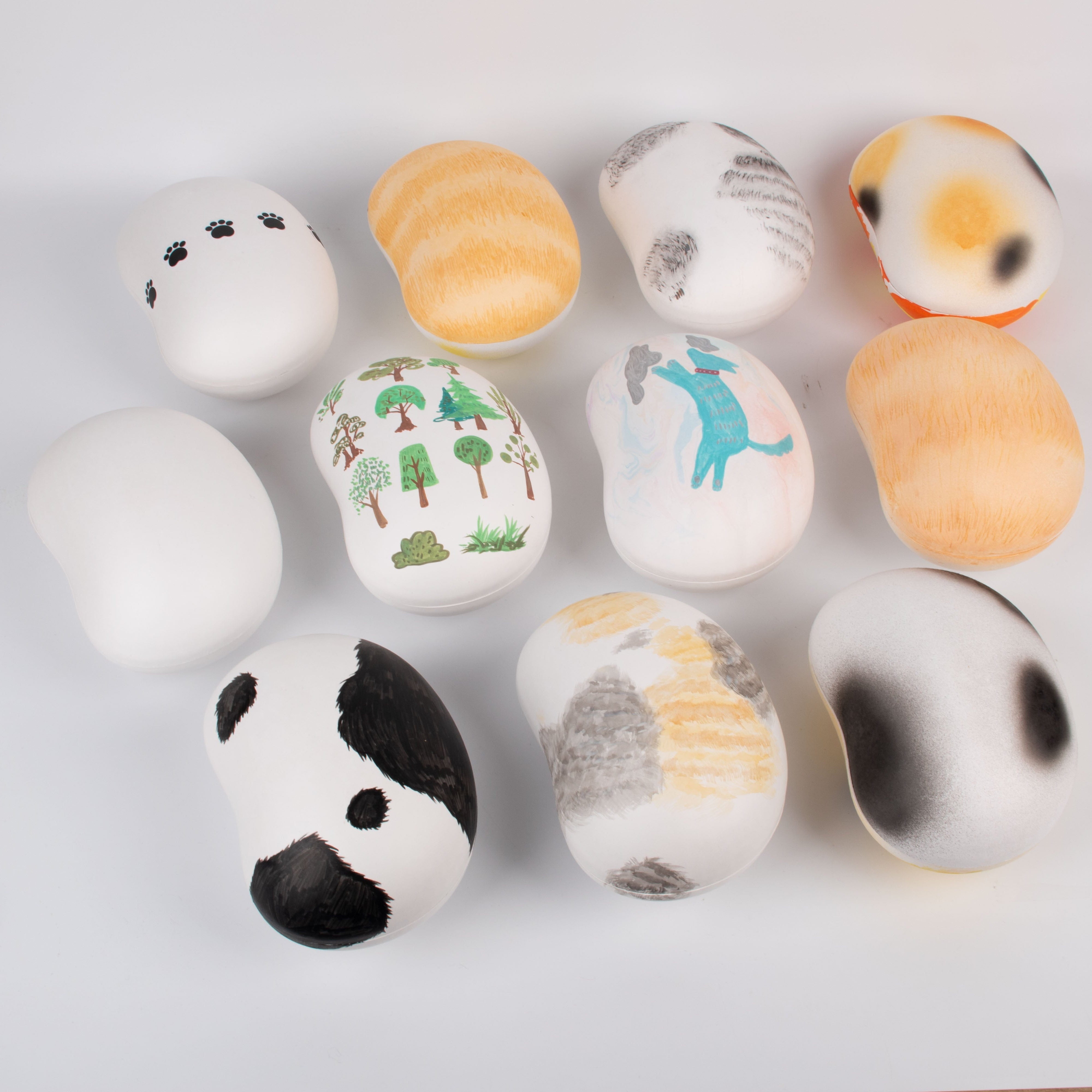 Pulvis Art Urns Biodegradable Urn Biodegradable Pet Urn "Peanut" | Customizable Burial Memorial for Pets