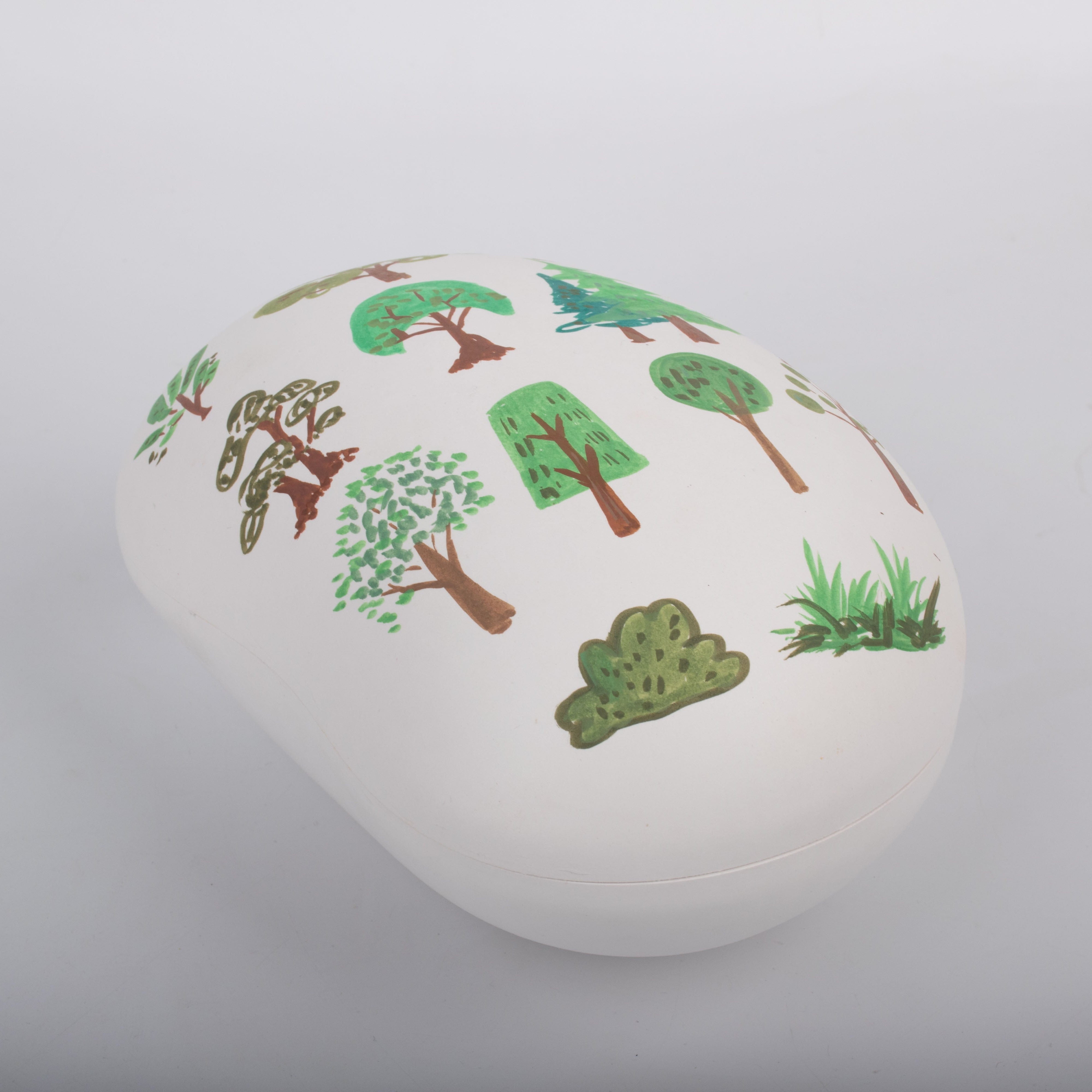 Pulvis Art Urns Biodegradable Urn Biodegradable Pet Urn "Peanut" | Customizable Burial Memorial for Pets