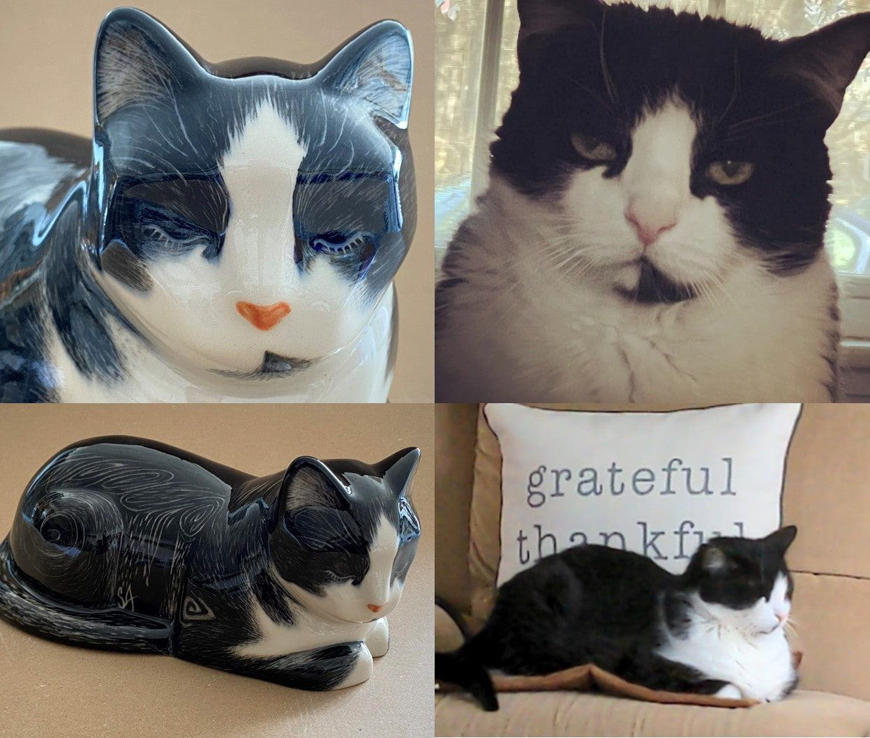 Custom Decorated Pet Urn - Handmade | Ceramic Pet Urn - Pulvis Art Urns