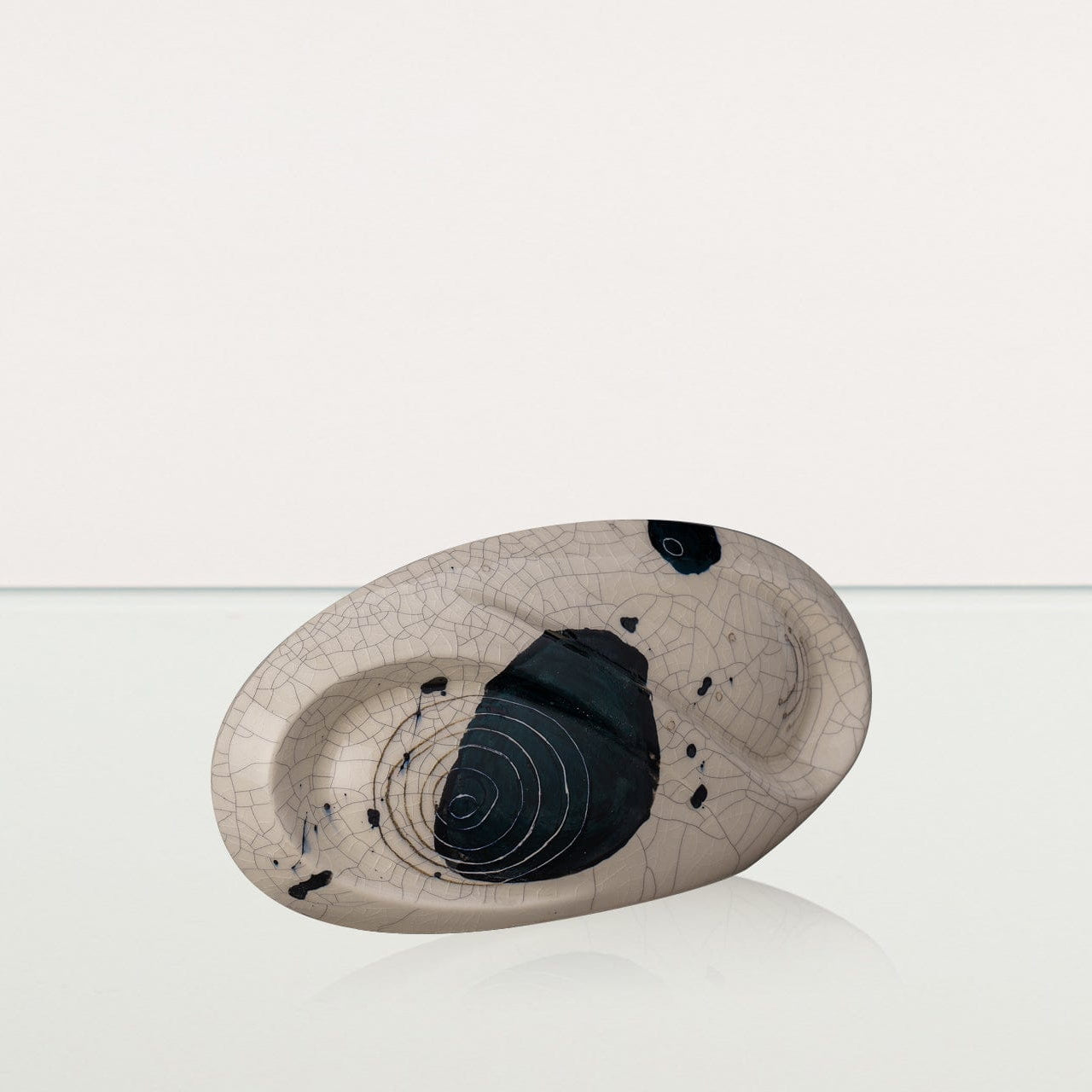 Hand Decorated Eternity Keepsake "Galaxy" - Ceramic Keepsake Urn - Pulvis Art Urns