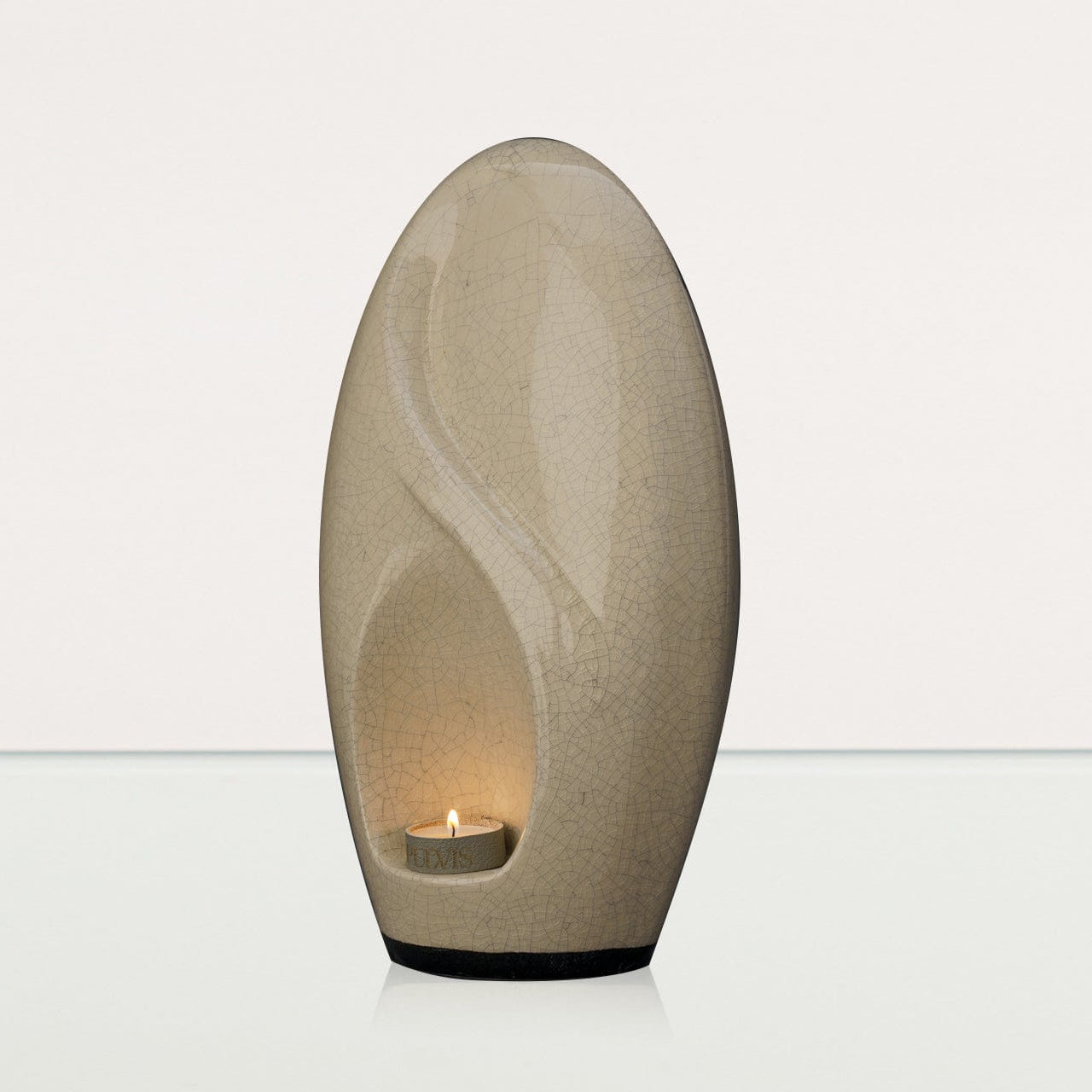 Handmade Decorated Eternity Urn "Forest" - Large | Ceramic Urn - Pulvis Art Urns