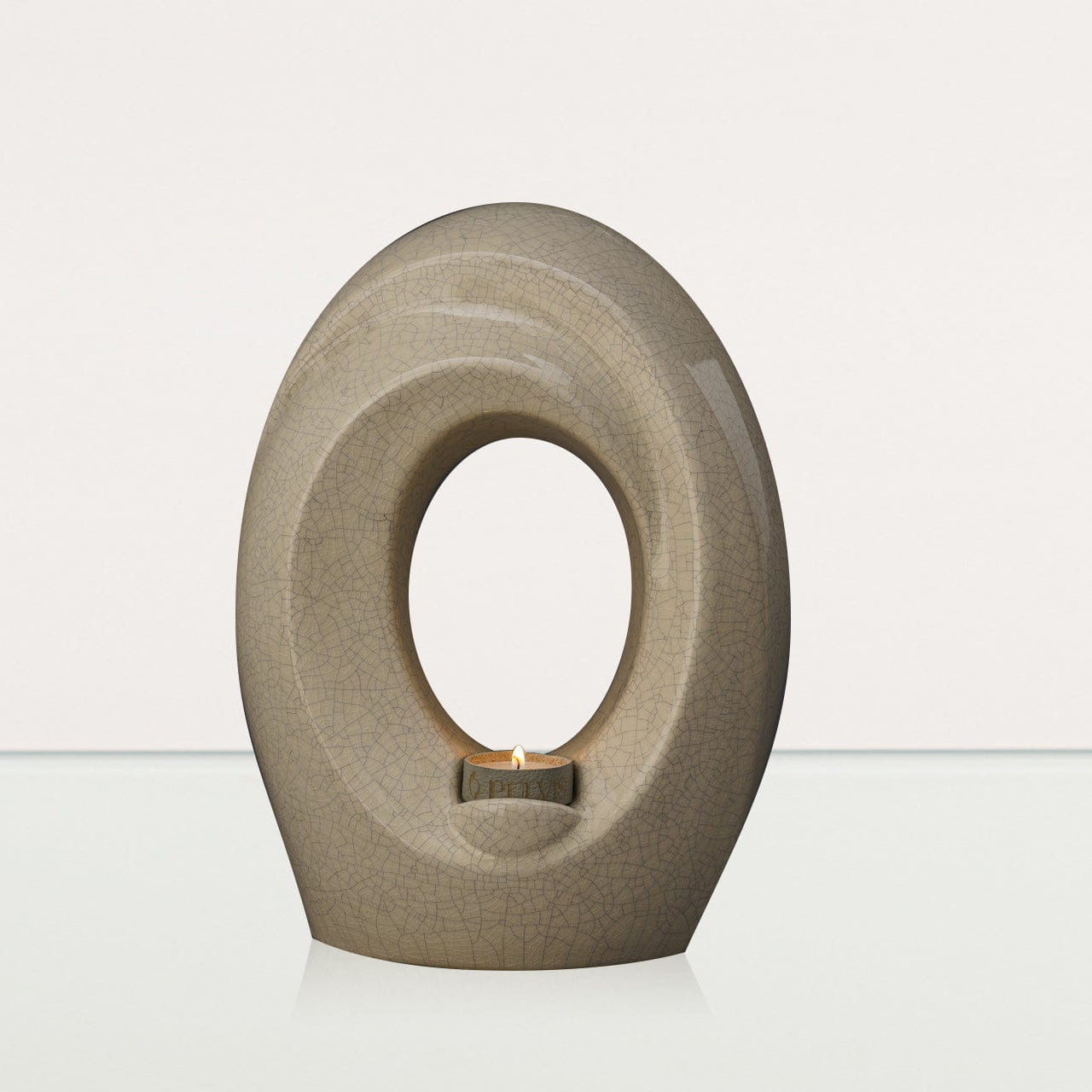 Handmade Decorated Urn "The Passage - Dragonflies" - Large | Ceramic Urn - Pulvis Art Urns