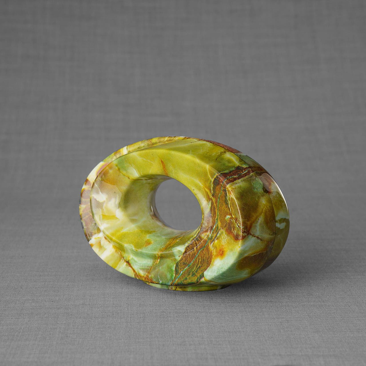 HydroGraphics Urn "The Passage - Onyx" - Keepsake | Ceramic | Hydro Dipping - Pulvis Art Urns