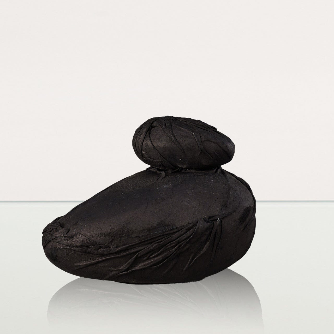 Leather Cremation Urn for Ashes "Stone" - Exclusive Edition - Pulvis Art Urns