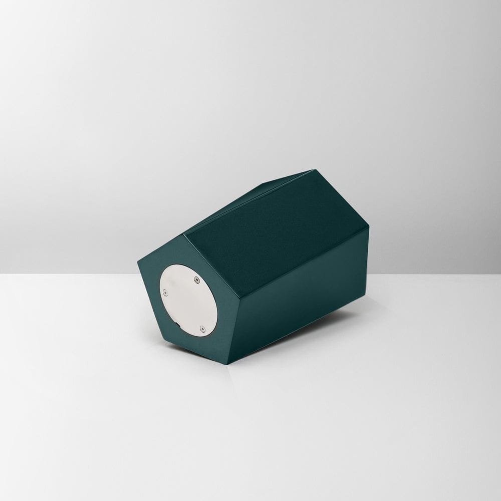 Handmade Urn "Crystal" - Stainless Steel | Pearly Green - Pulvis Art Urns