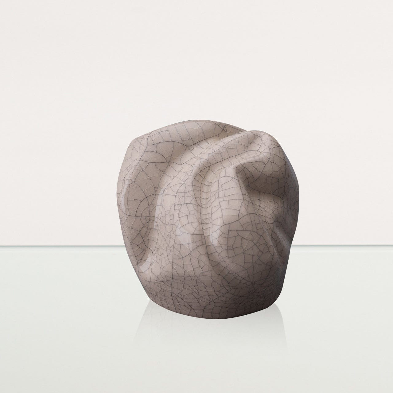 Cremation Keepsake Urn "Precious" - Small Keepsake | Craquelure | Ceramic - Pulvis Art Urns