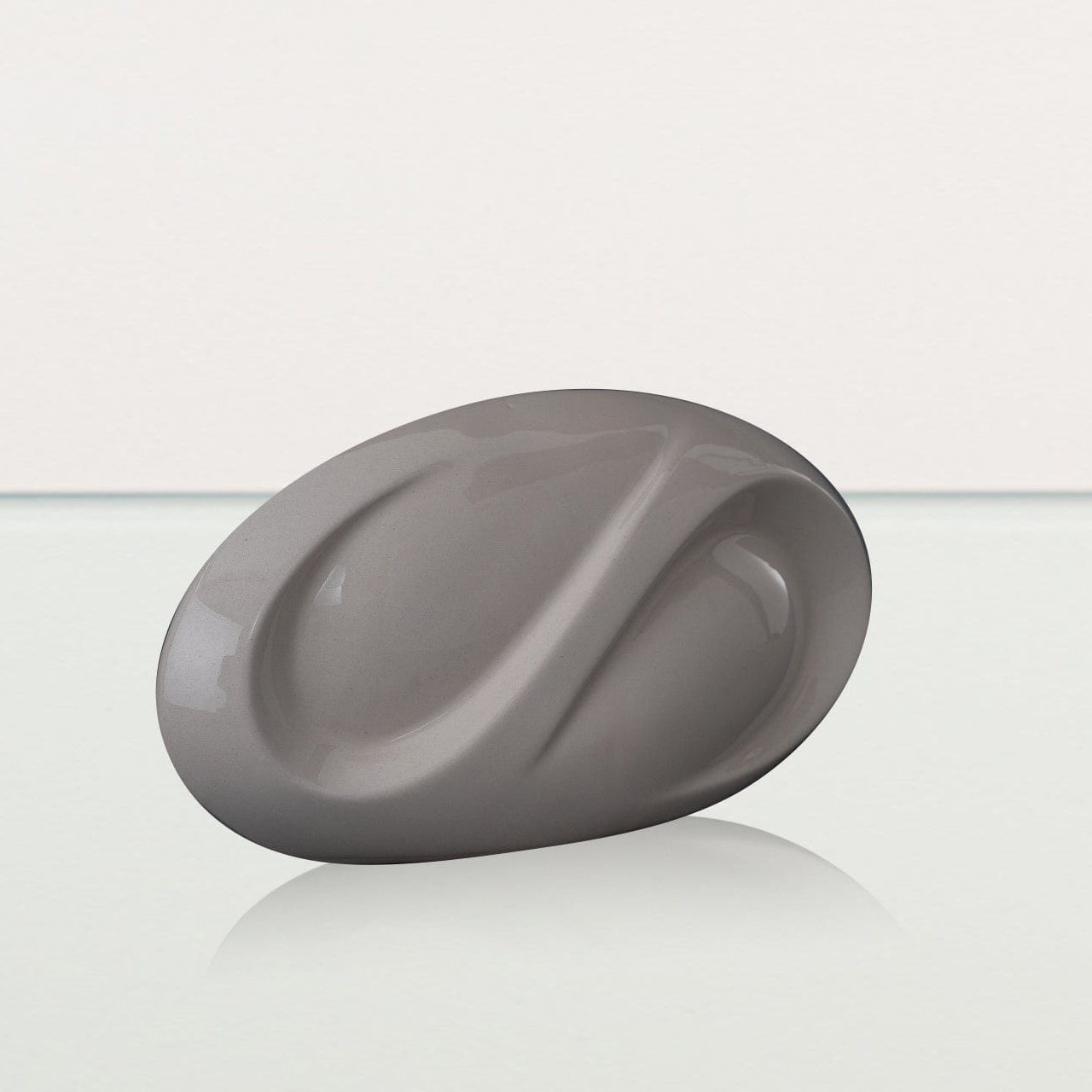 Eternity Handmade Cremation Keepsake Urn - Small Urn | Off-white | Ceramic - Pulvis Art Urns