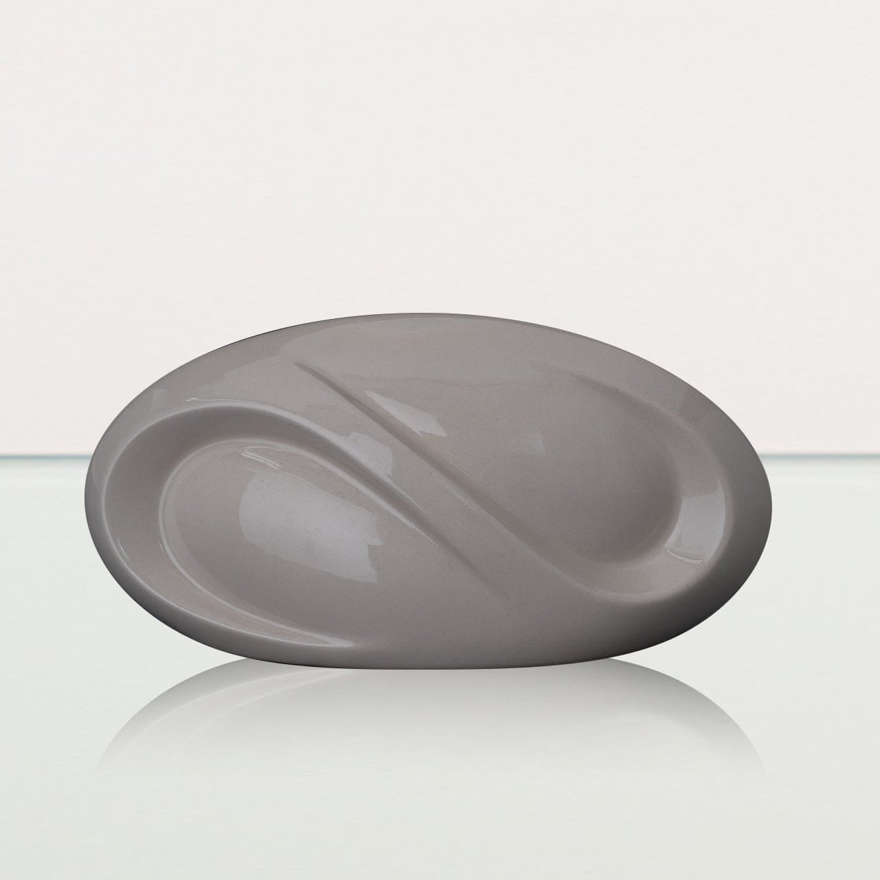 Eternity Handmade Cremation Keepsake Urn - Small Urn | Off-white | Ceramic - Pulvis Art Urns