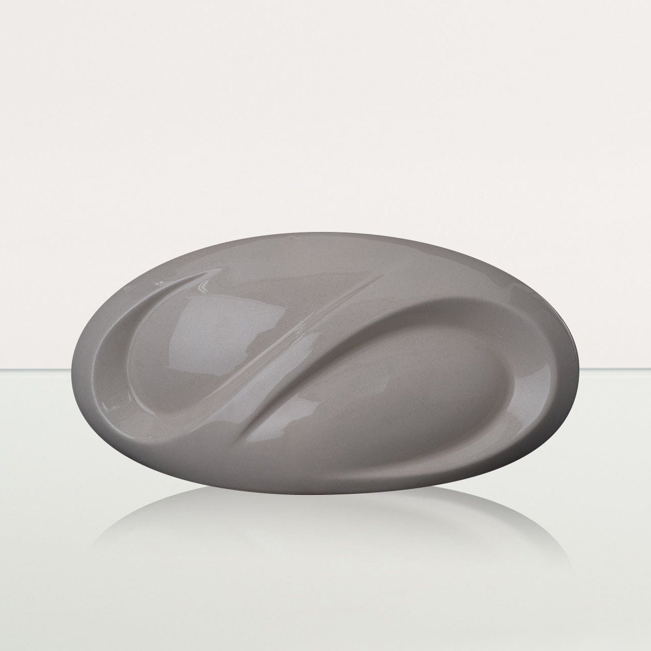 Eternity Handmade Cremation Keepsake Urn - Small Urn | Off-white | Ceramic - Pulvis Art Urns