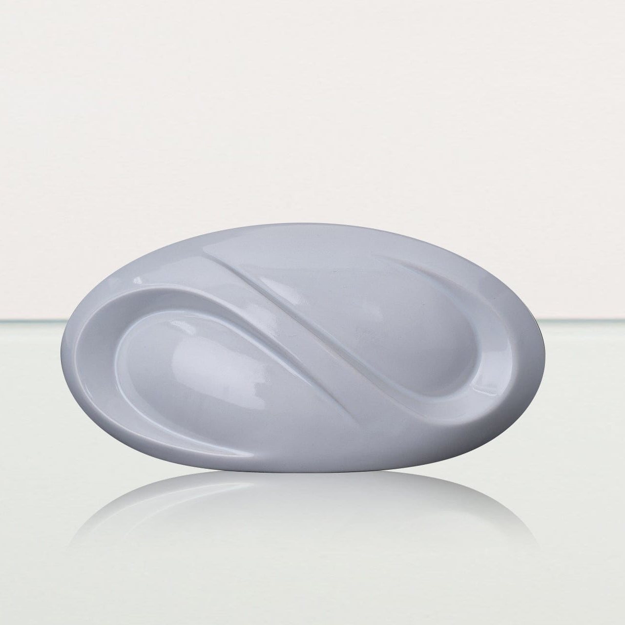 Eternity Handmade Cremation Keepsake Urn - Small Urn | White | Ceramic - Pulvis Art Urns