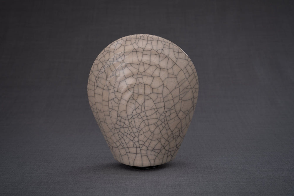 
                  
                    Pulvis Art Urns Keepsake Urn Handmade Cremation Keepsake Urn "Guardian" - Small | Craquelure | Ceramic
                  
                