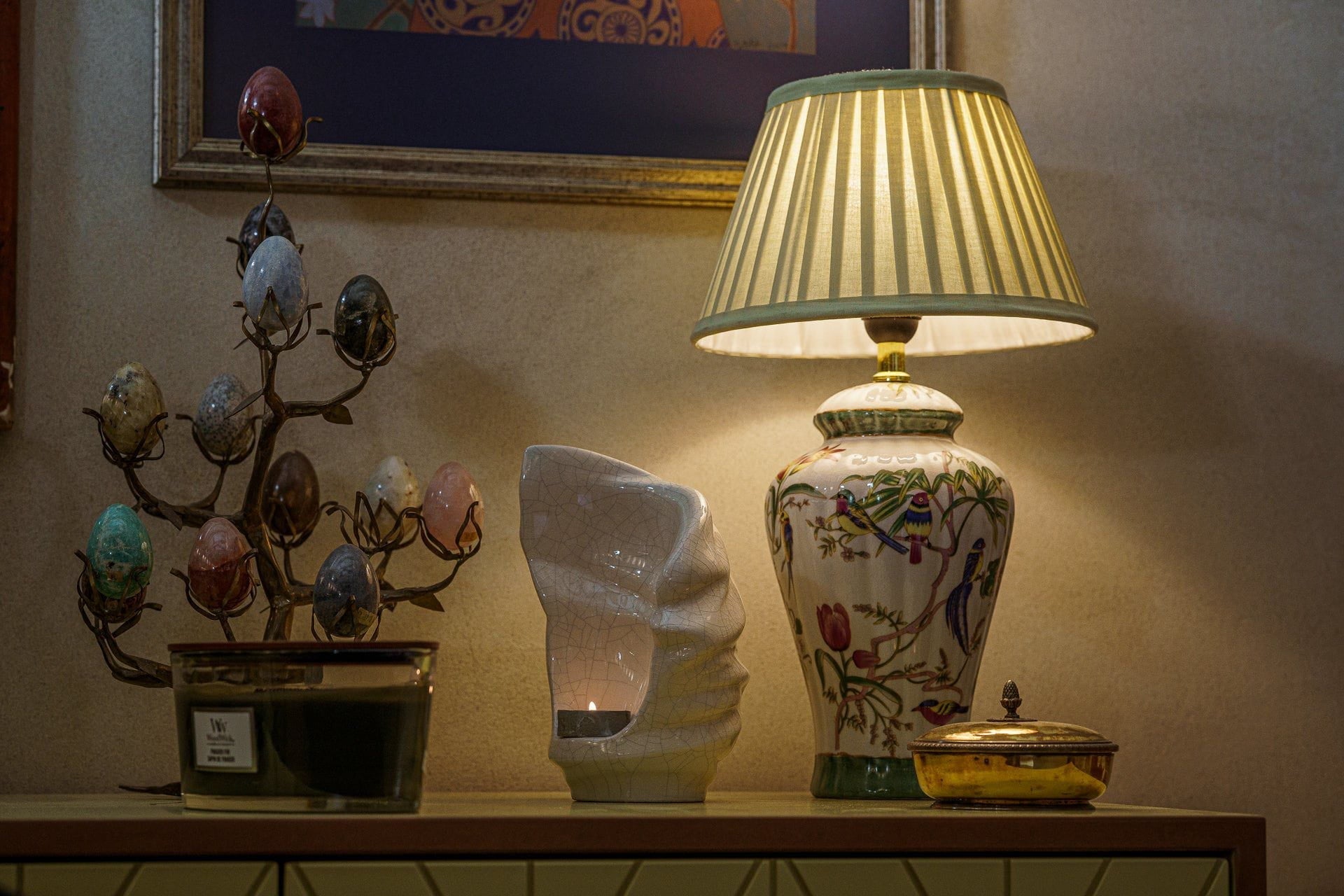 Handmade Cremation Keepsake Urn "Light" - Small Urn | Cobalt Metallic | Ceramic - Pulvis Art Urns