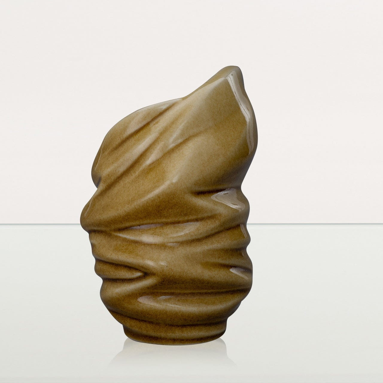 Handmade Cremation Keepsake Urn "Light" - Small Urn | Dark Sand | Ceramic - Pulvis Art Urns