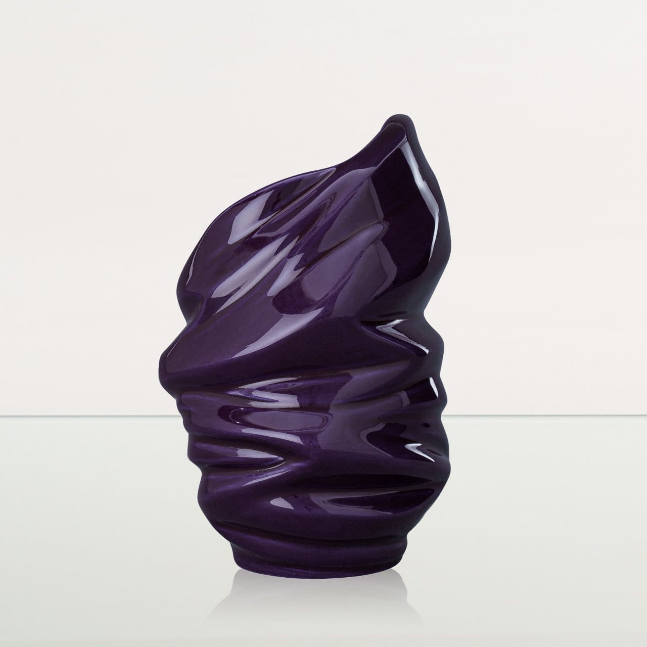 Handmade Cremation Keepsake Urn "Light" - Small Urn | Violet | Ceramic - Pulvis Art Urns