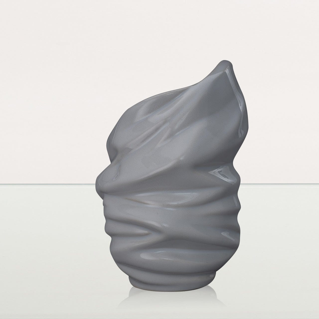 Handmade Cremation Keepsake Urn "Light" - Small Urn | White | Ceramic - Pulvis Art Urns