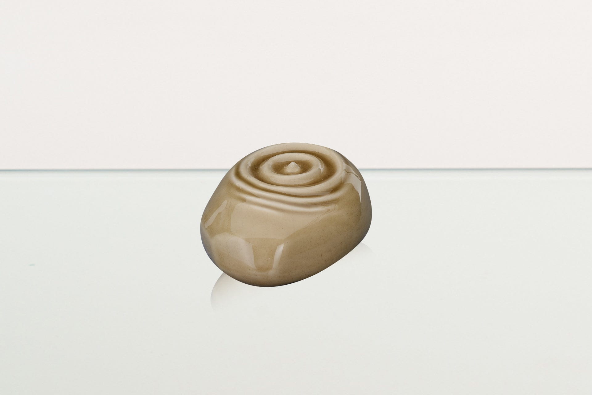 Handmade Cremation Keepsake Urn "Resonance" - Small Urn | Beige | Ceramic - Pulvis Art Urns