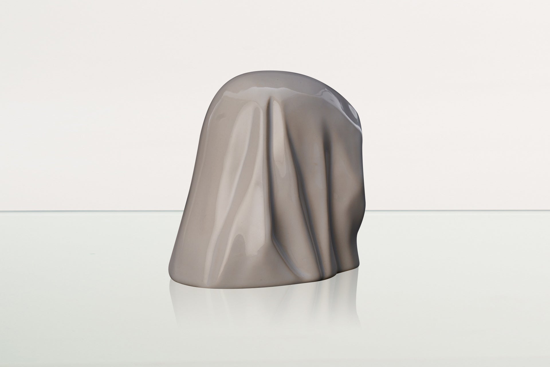 Handmade Mini Keepsake Urn "The Holy Mother" - White Mini Urn | Ceramic - Pulvis Art Urns