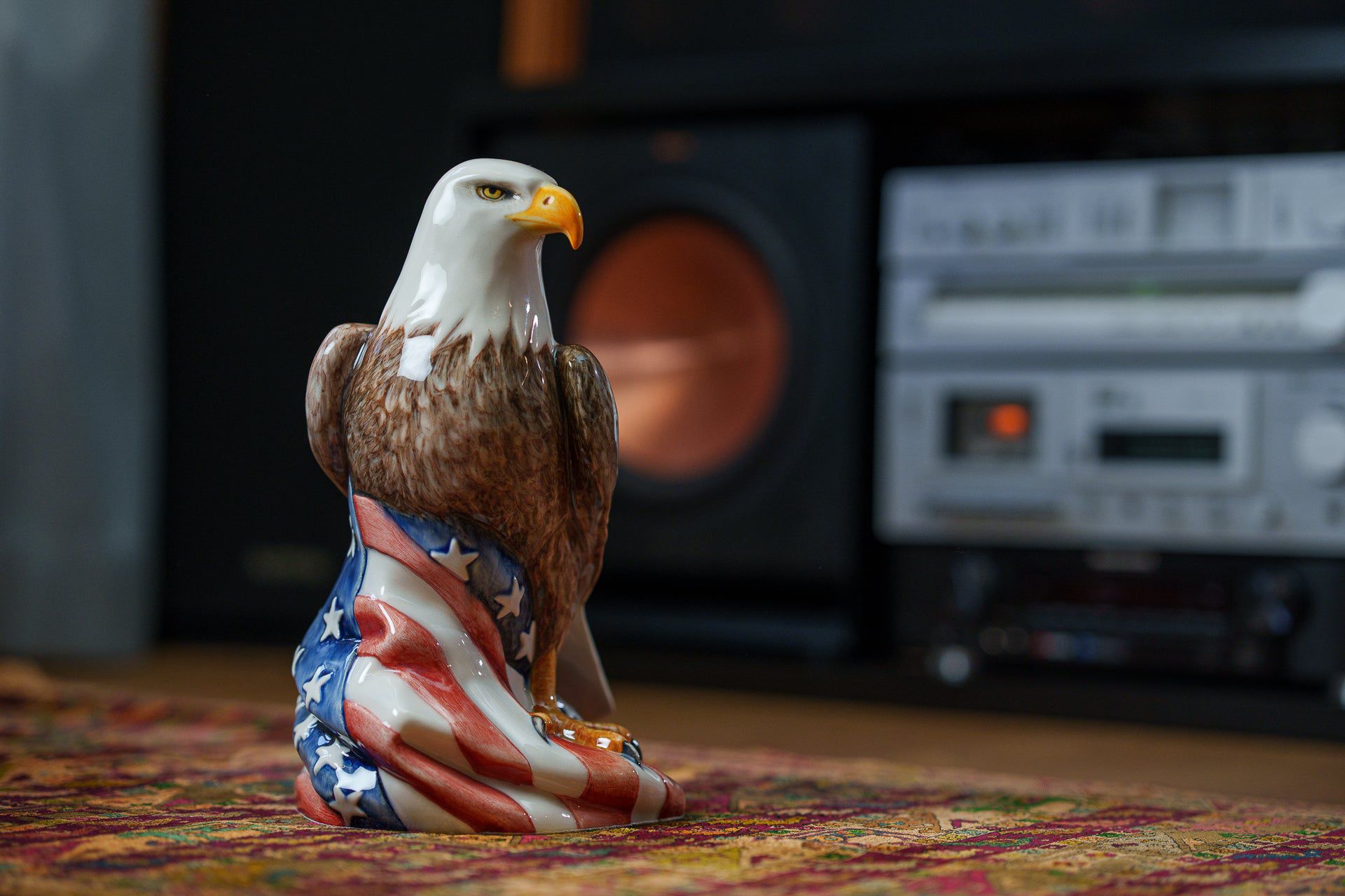 Handmade Decorated Cremation Memorial - Aquilae | Ceramic Urn - Pulvis Art Urns