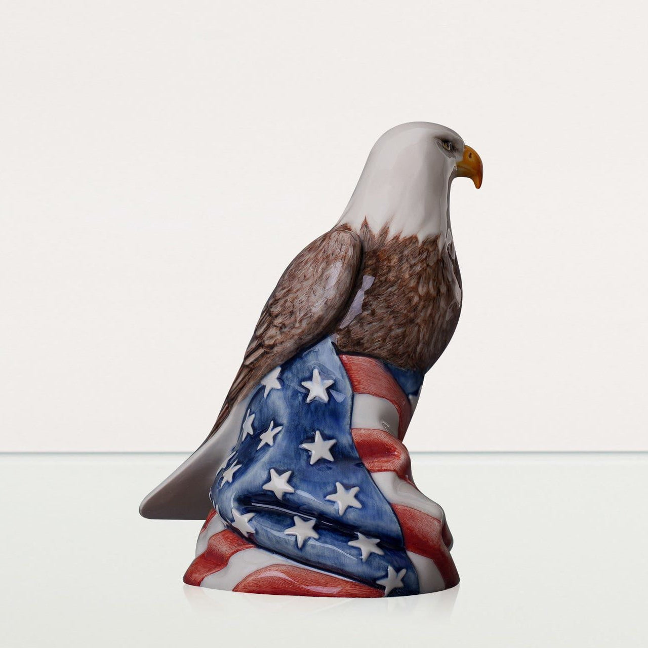 Handmade Decorated Cremation Memorial - Aquilae | Ceramic Urn - Pulvis Art Urns