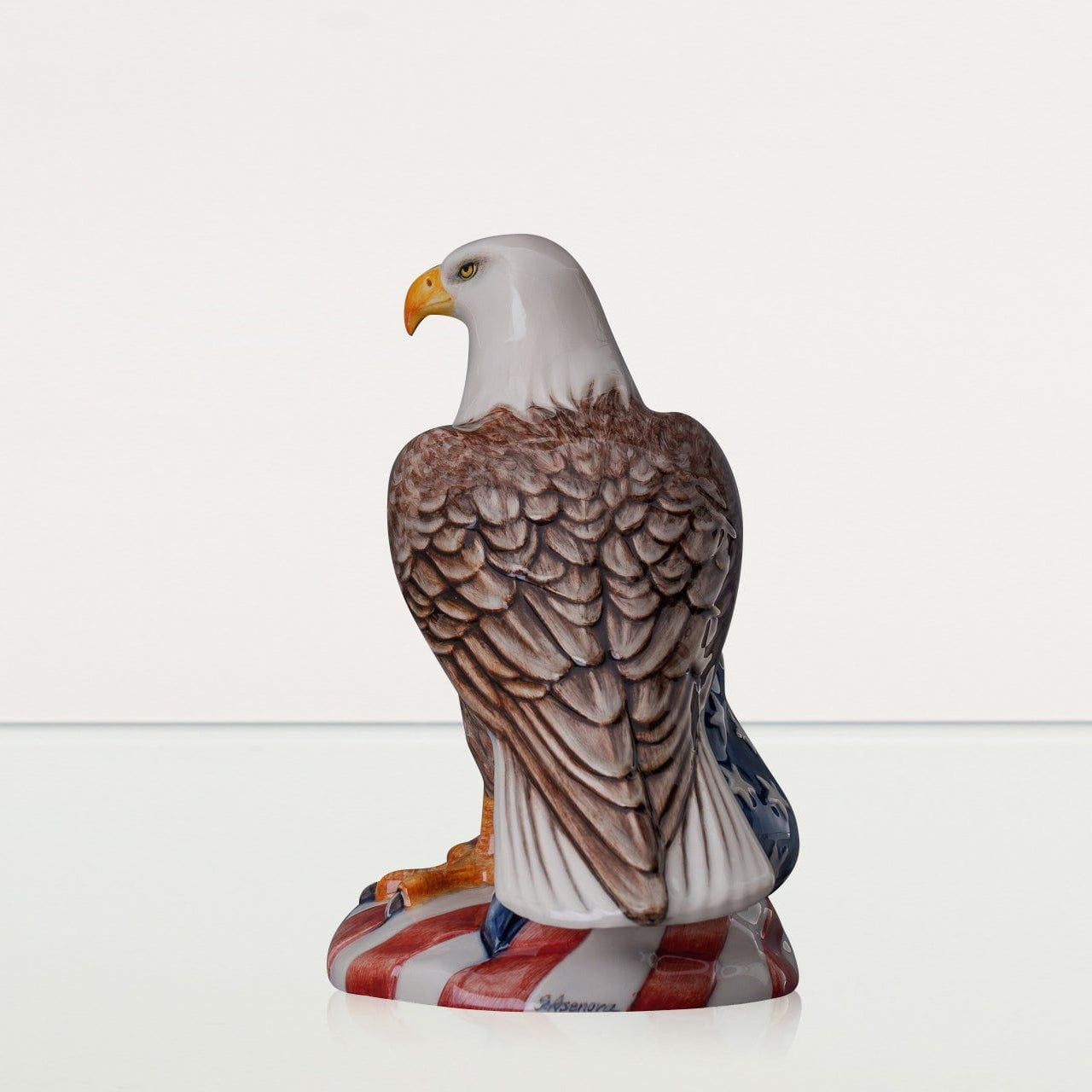 Handmade Decorated Cremation Memorial - Aquilae | Ceramic Urn - Pulvis Art Urns