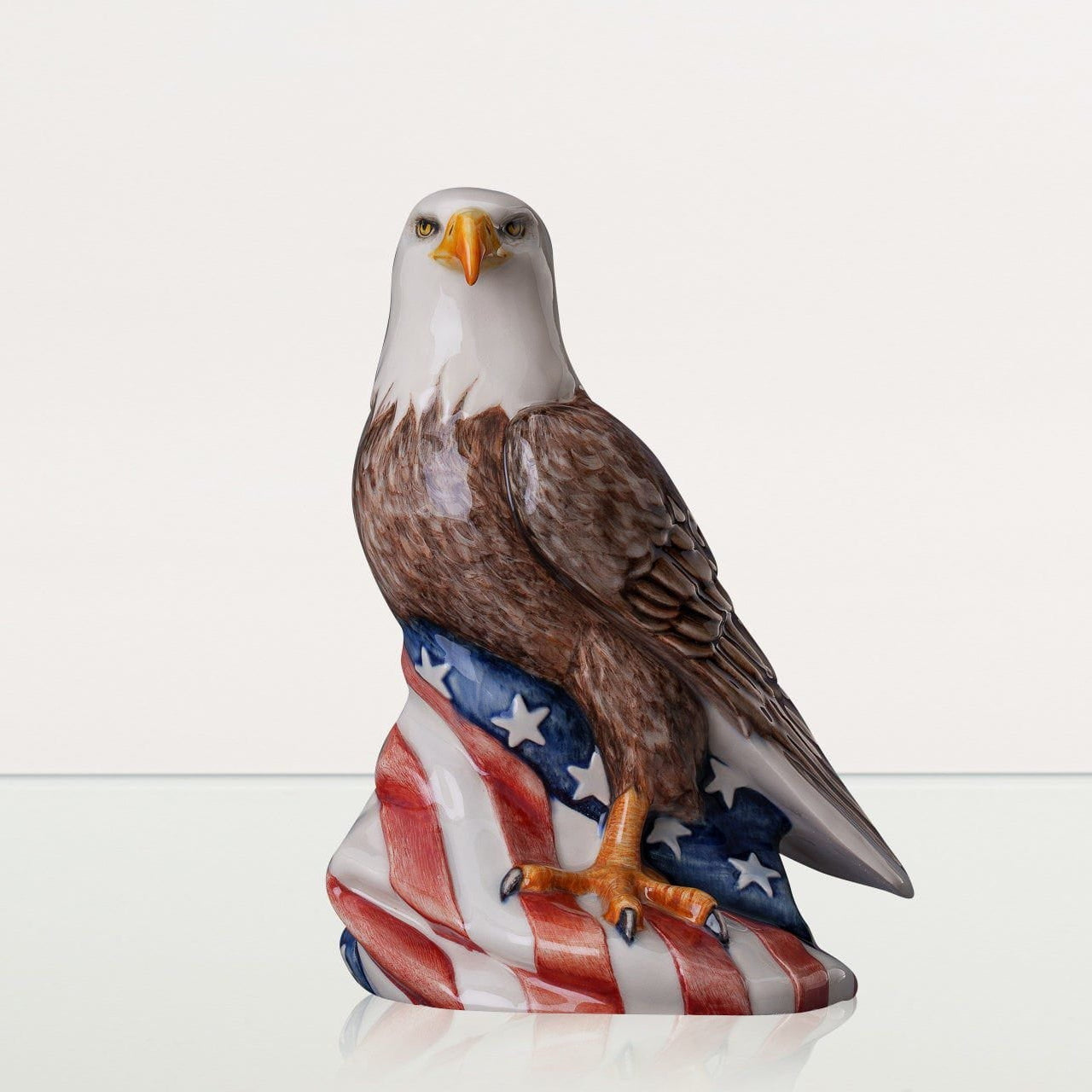 Handmade Decorated Cremation Memorial - Aquilae | Ceramic Urn - Pulvis Art Urns